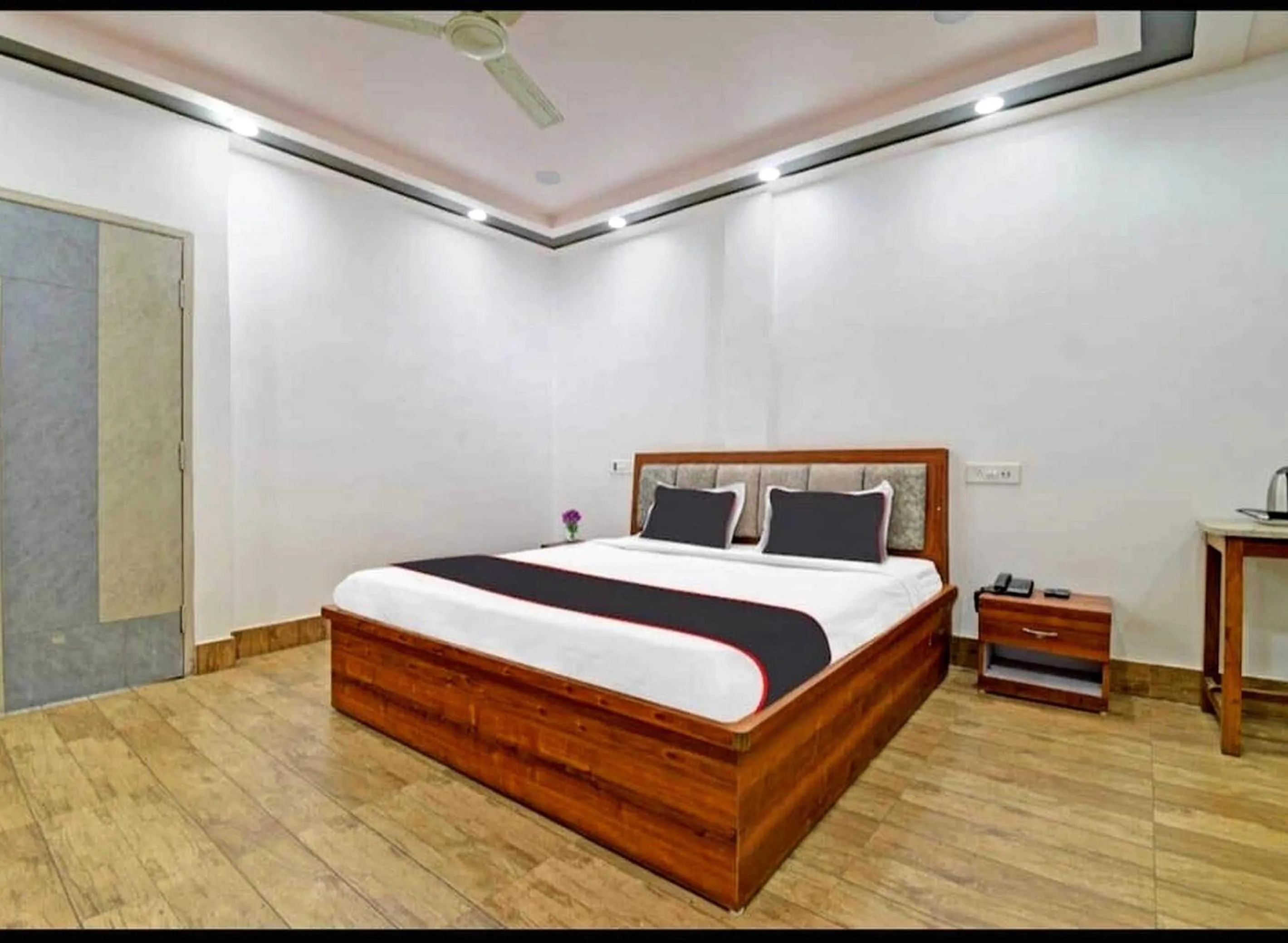 Bedroom in Collection O Megha Resort