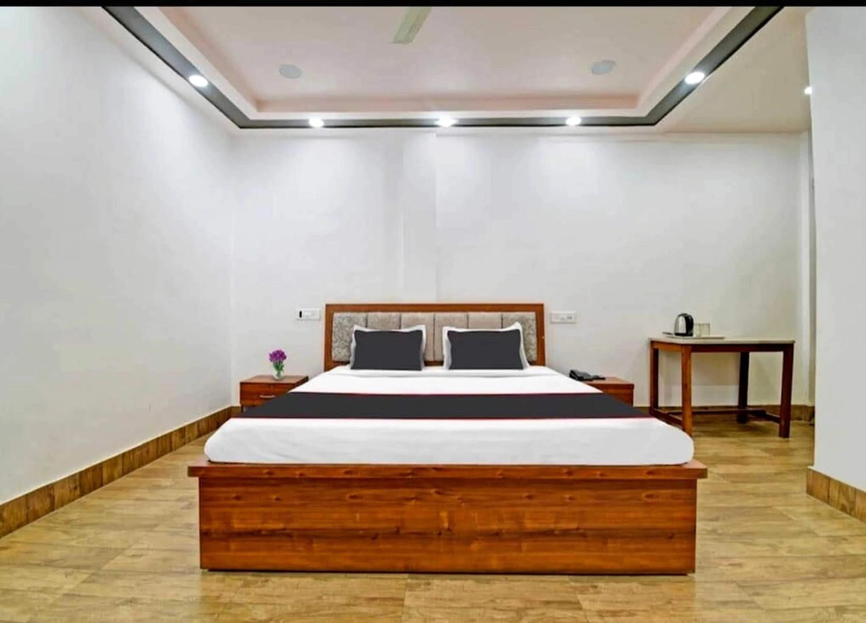 Bedroom in Collection O Megha Resort