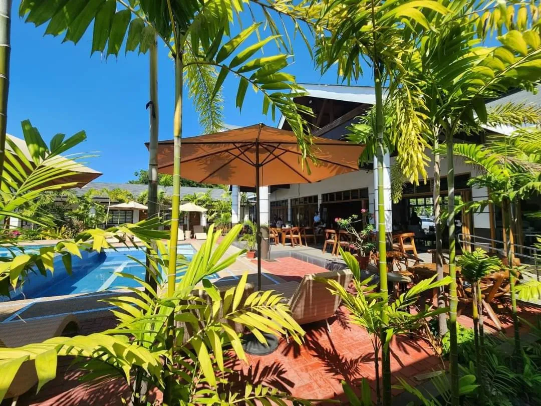 Pool view in Marand Beach Resort