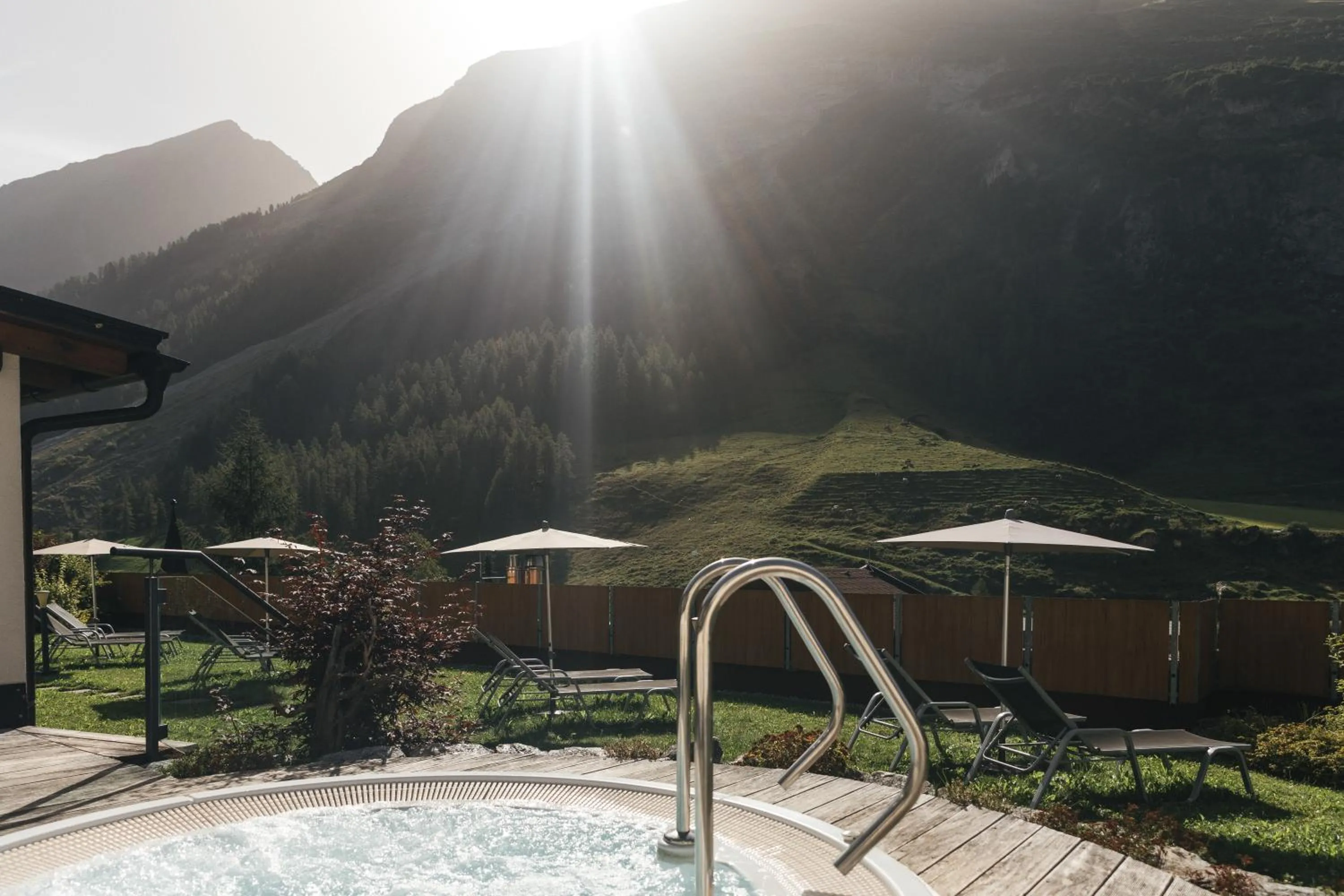 Swimming pool in Hotel Klausnerhof