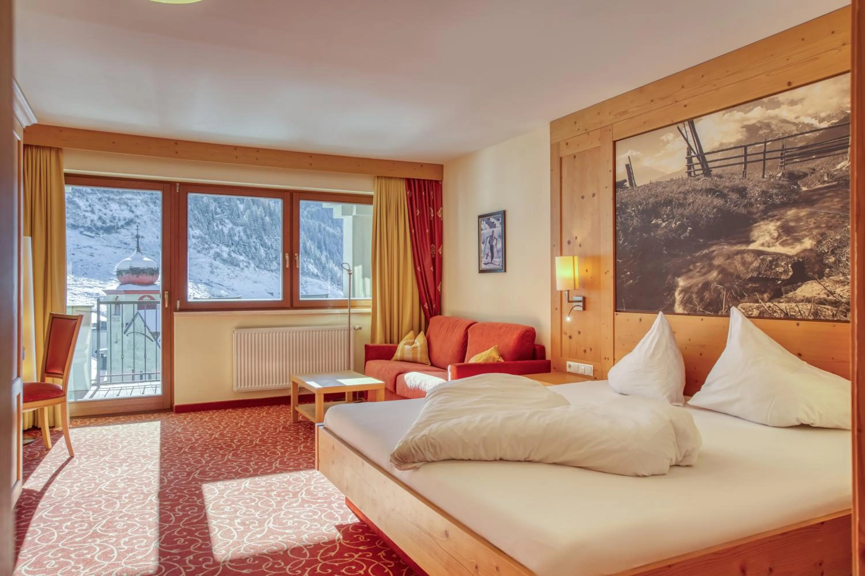 Bed in Hotel Klausnerhof