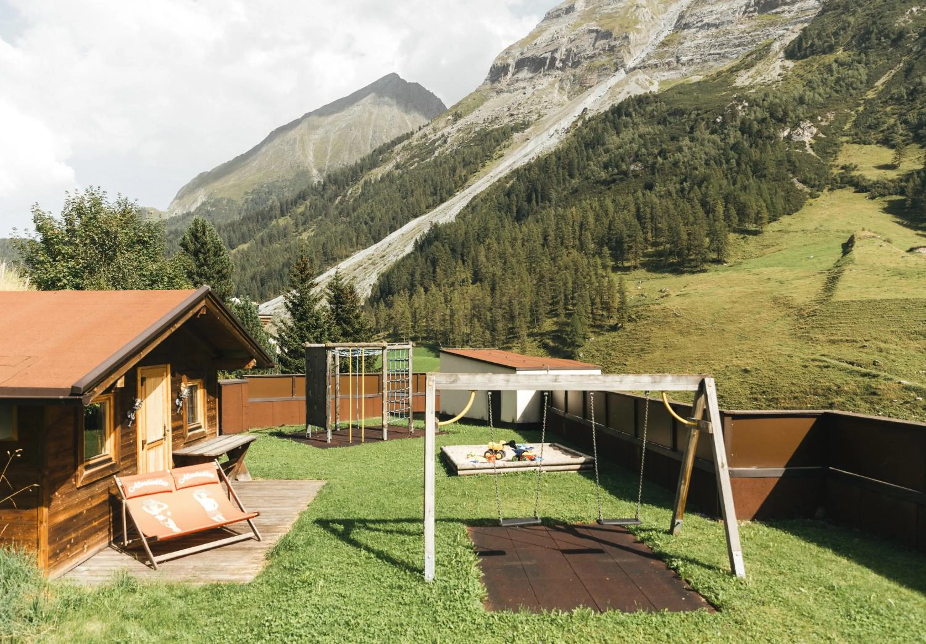 Children play ground in Hotel Klausnerhof