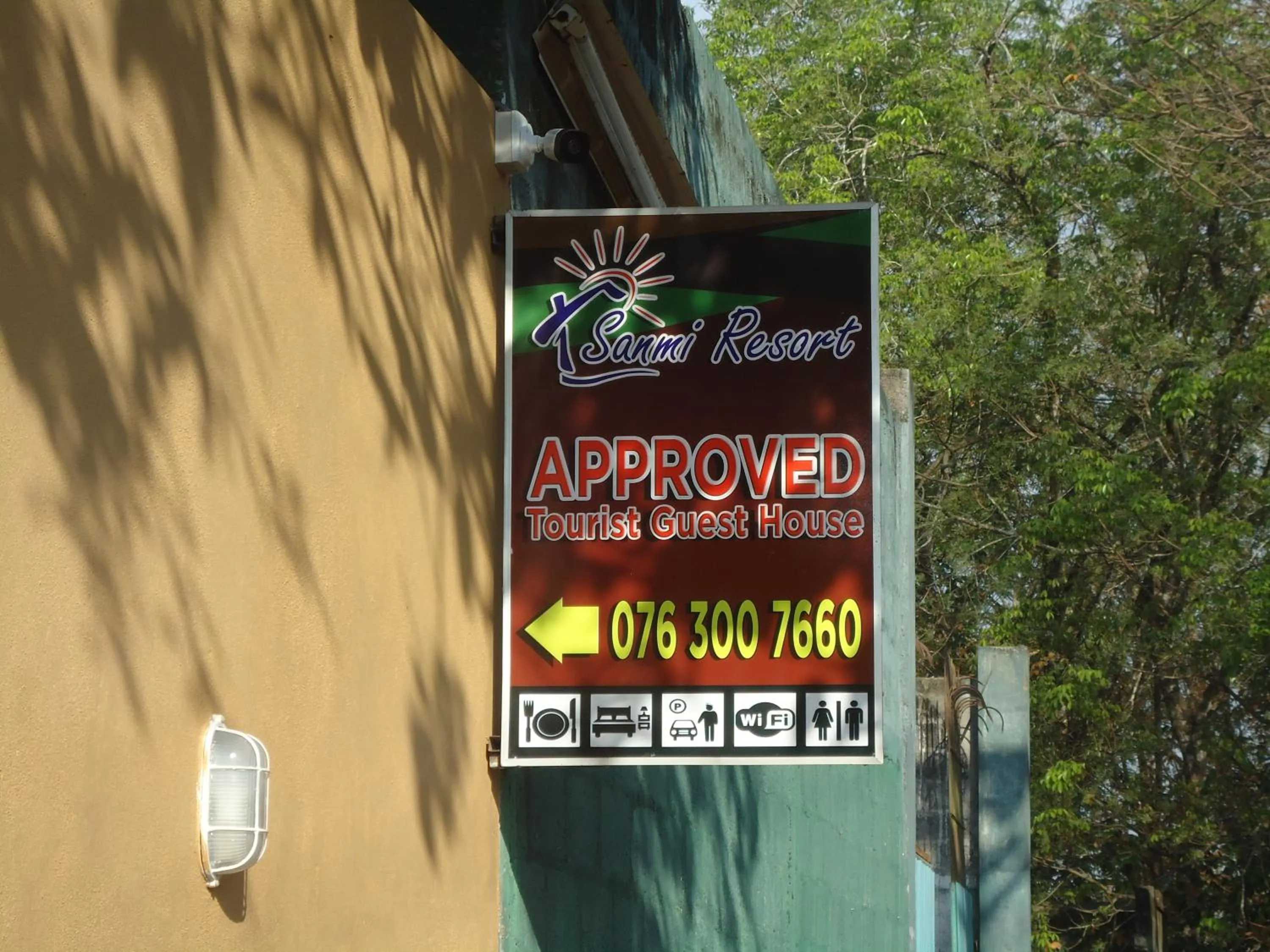 Logo/Certificate/Sign in New Sanmi Resort