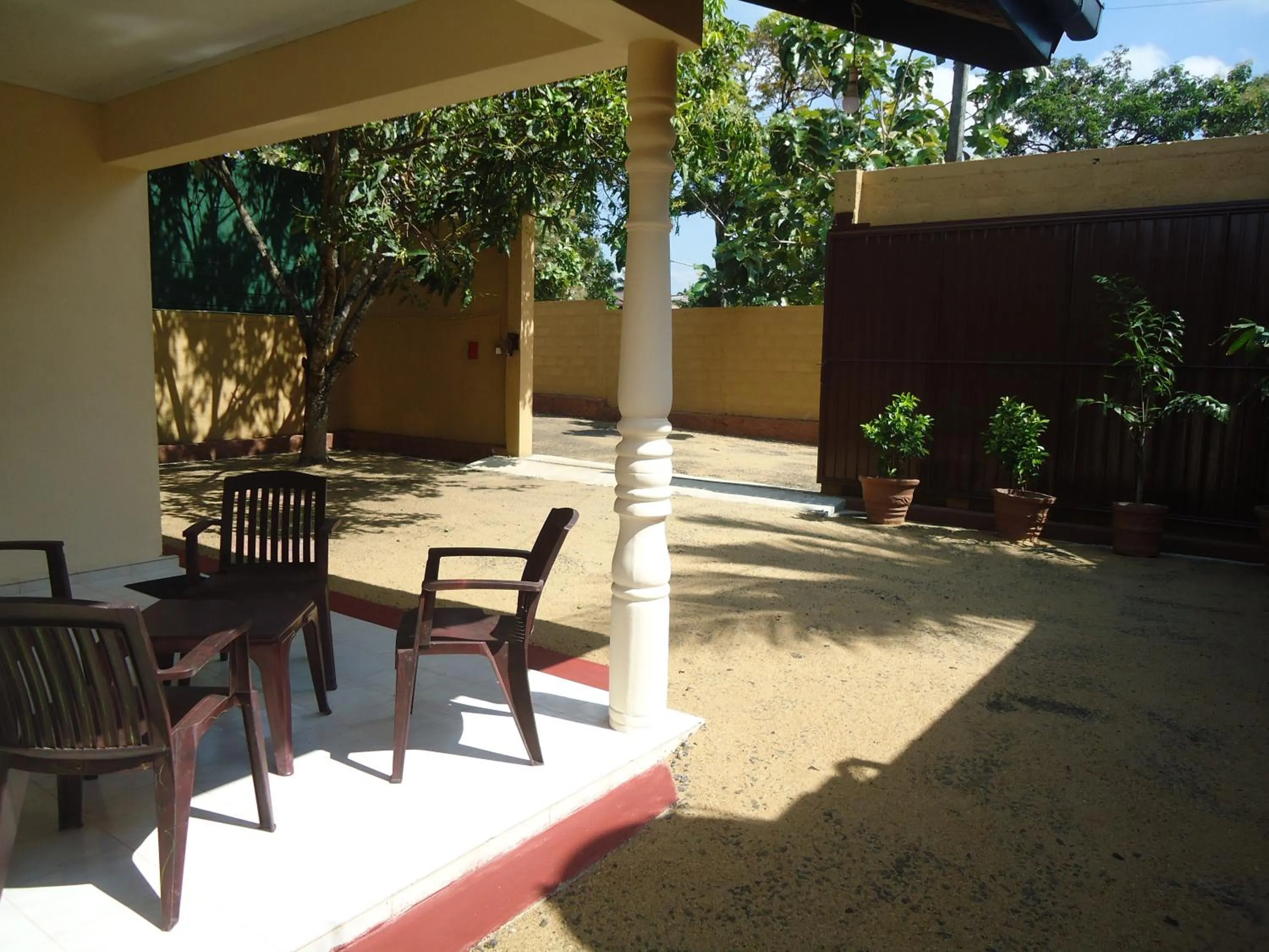 Patio in New Sanmi Resort