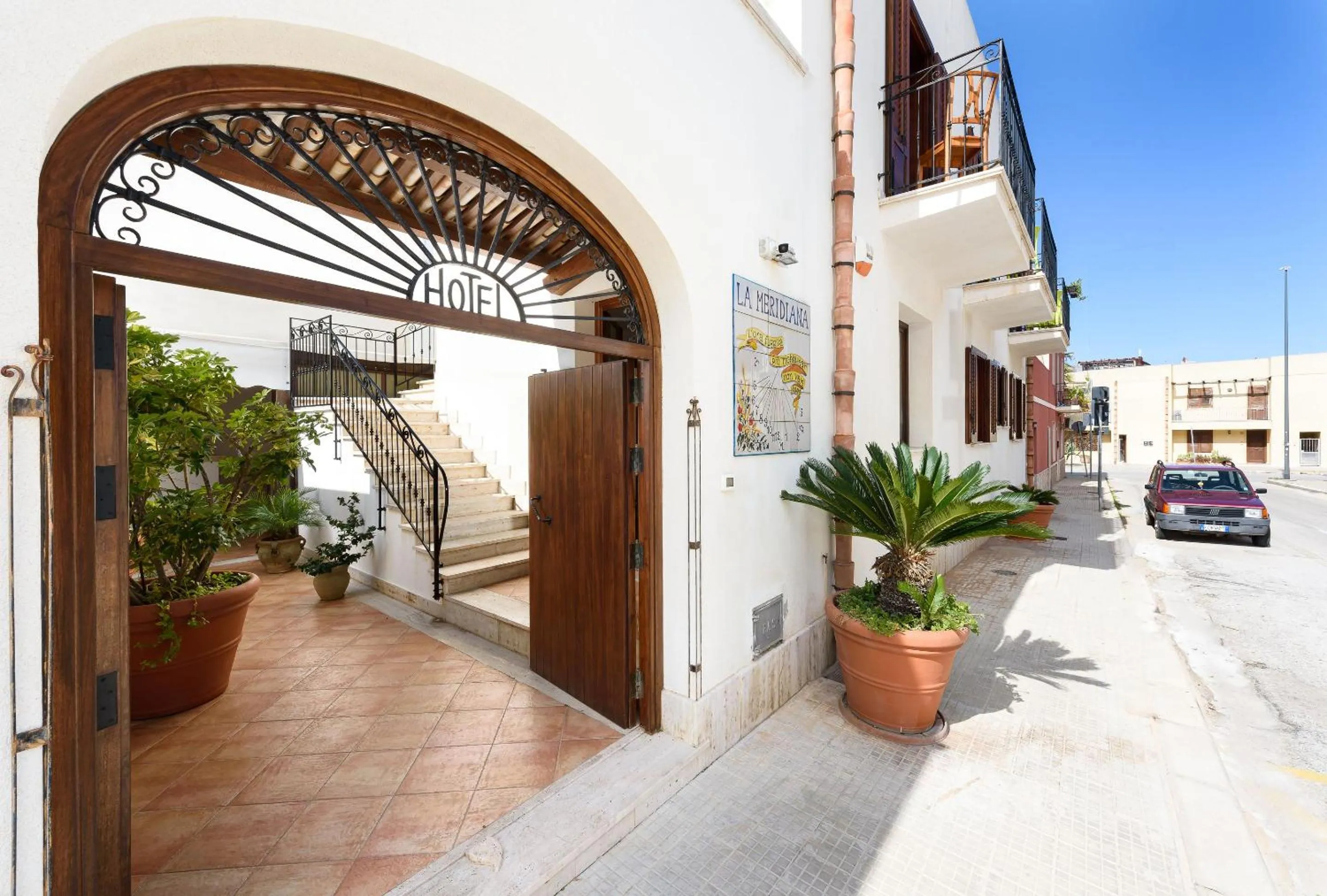 Property building in La Meridiana Hotel