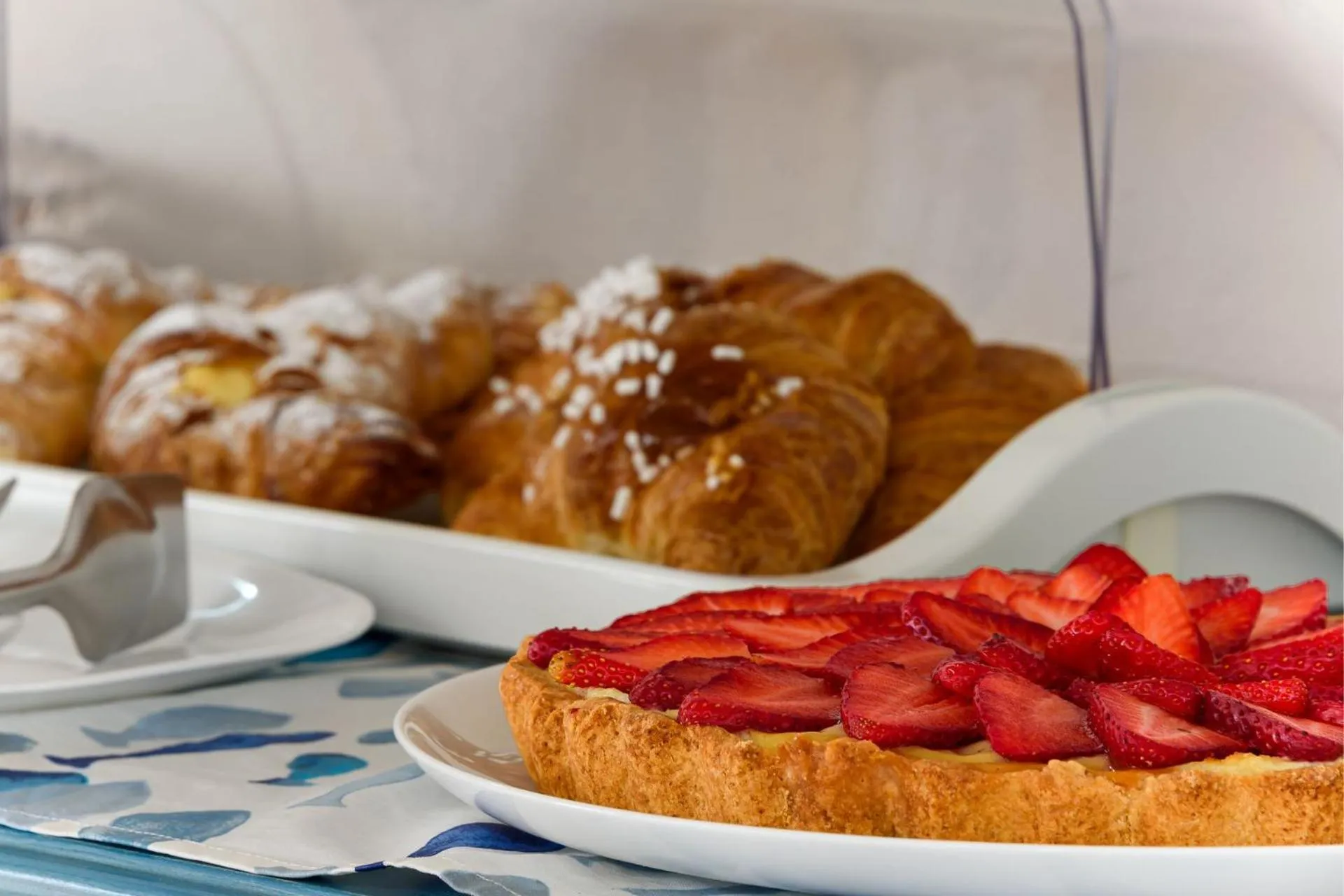 Breakfast in La Meridiana Hotel