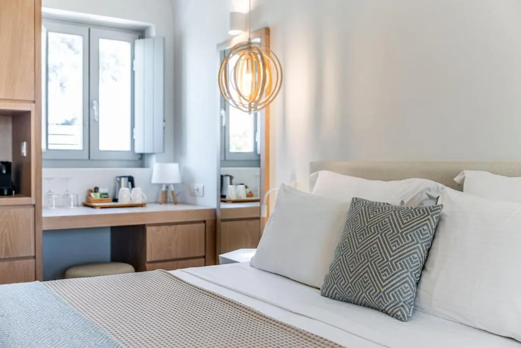 Bed in Meltemi Blu - Adults Only