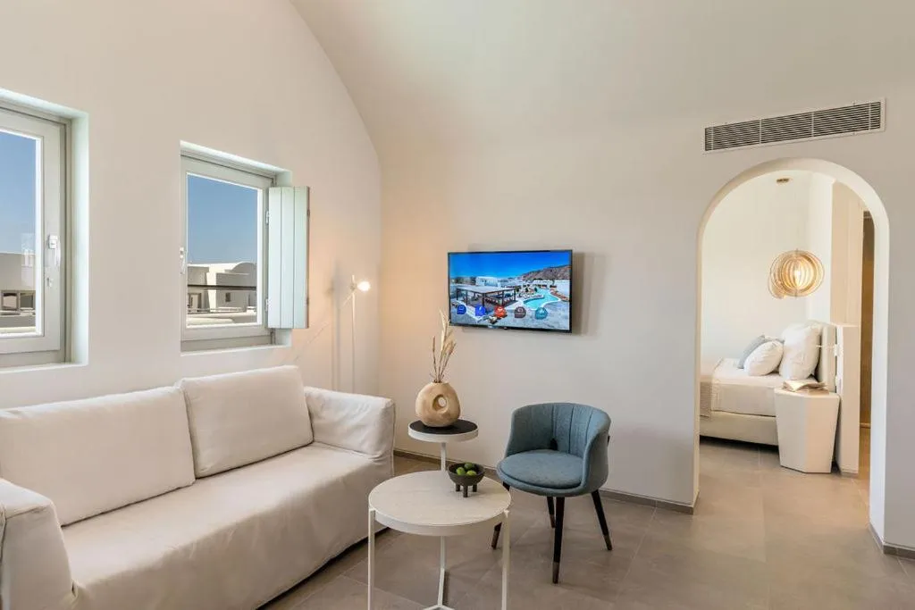 Bed in Meltemi Blu - Adults Only