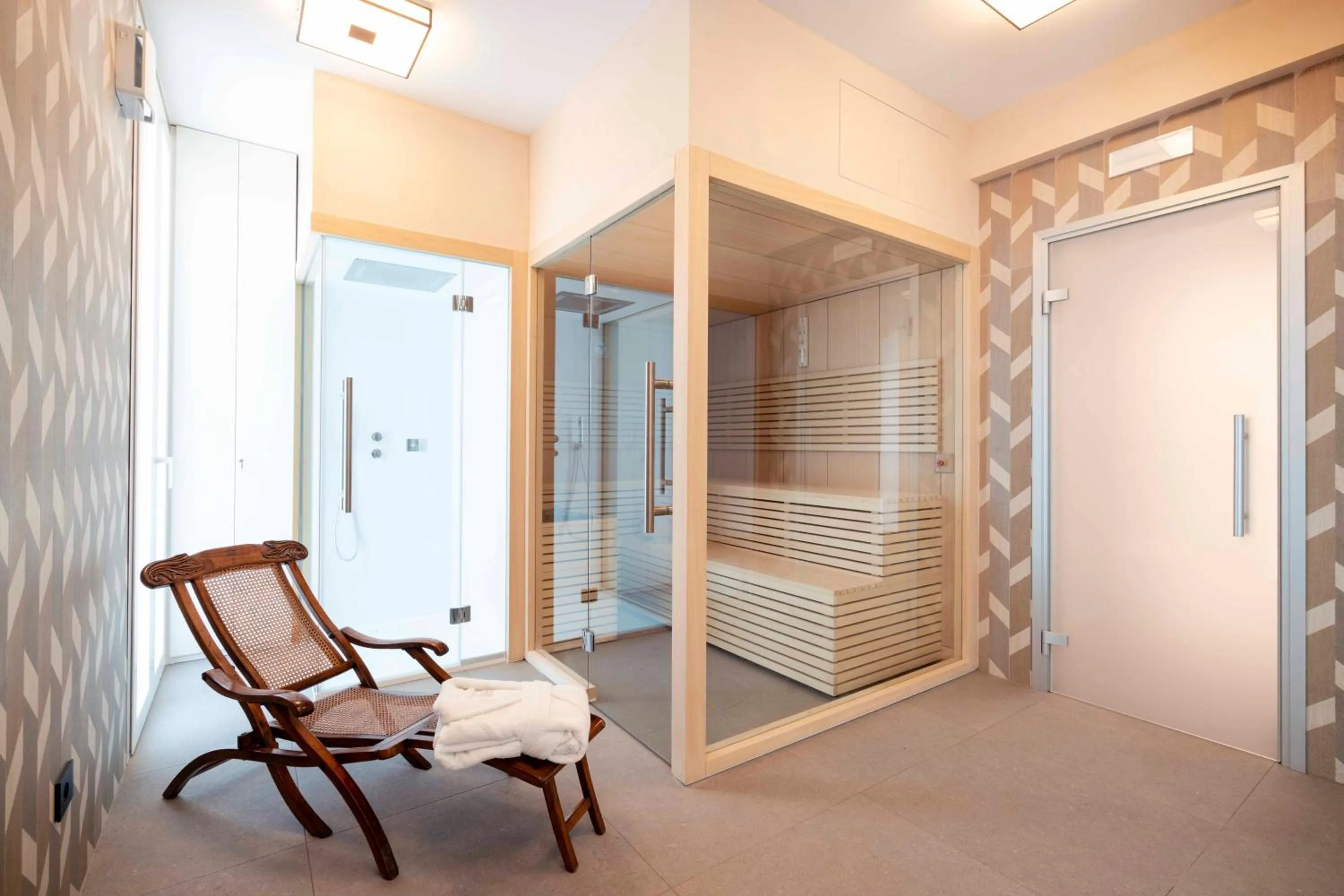 Sauna in Antica Pusterla Relais de Charme