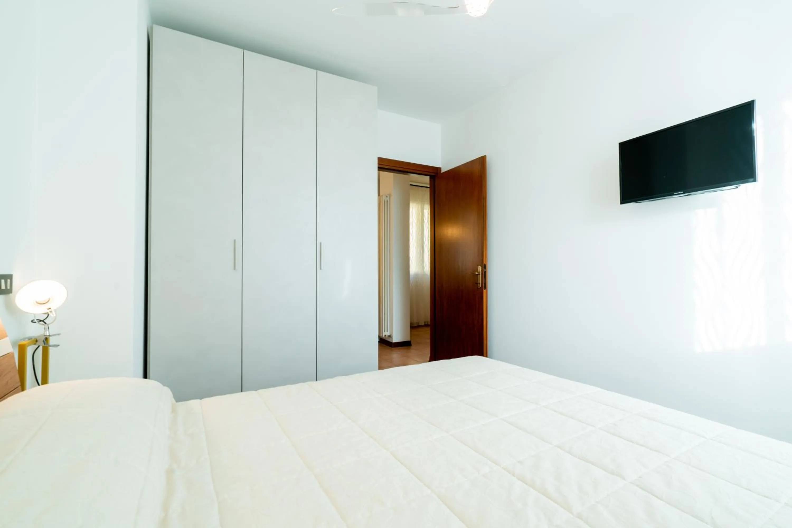 Bed in Antica Pusterla Relais de Charme