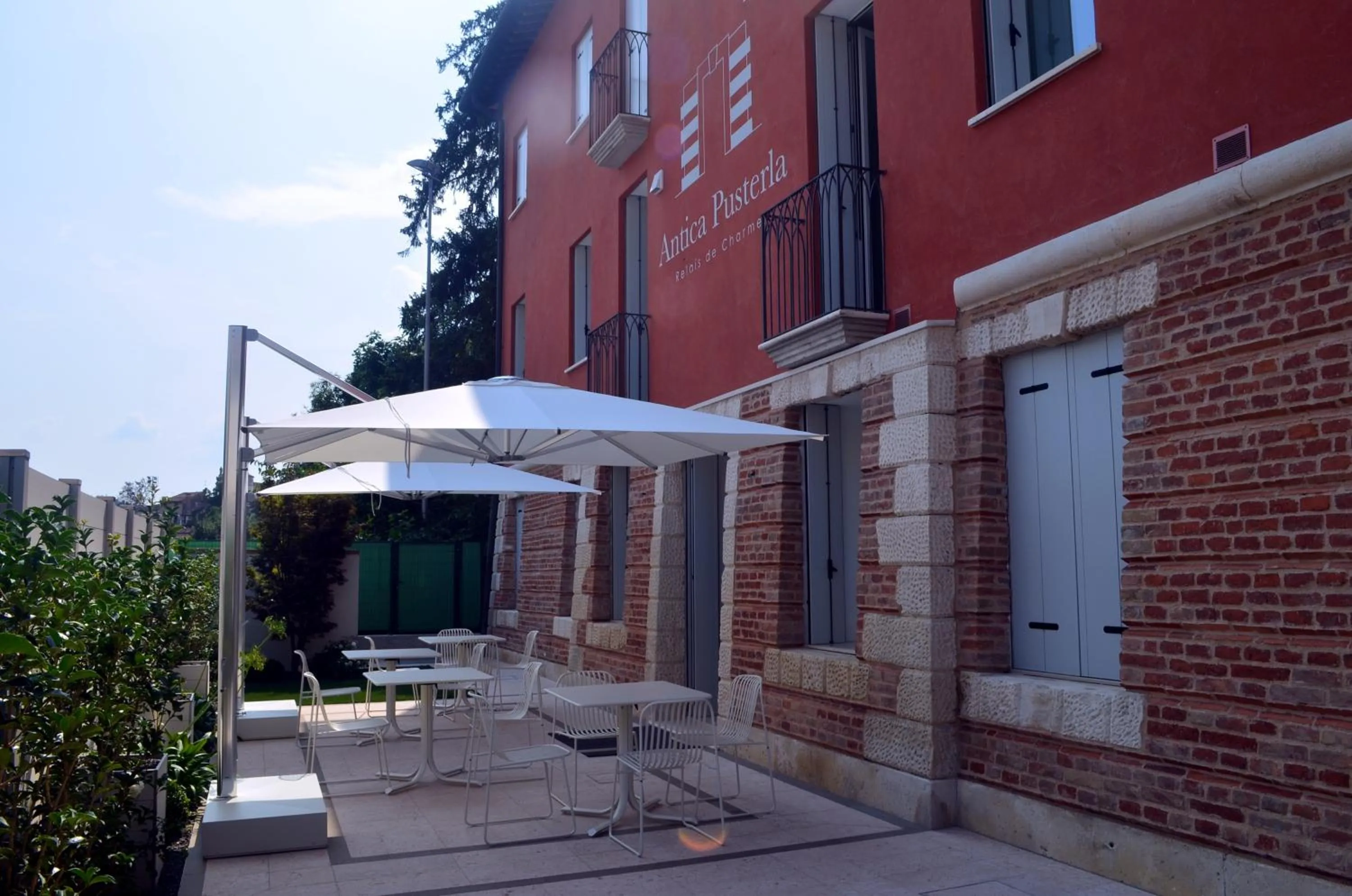 Garden in Antica Pusterla Relais de Charme