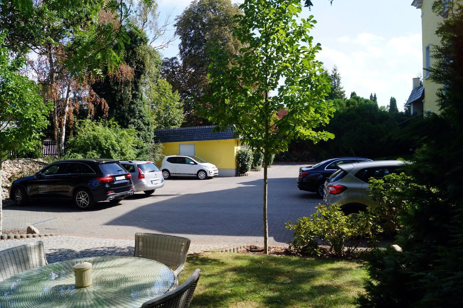 Patio in Hotel Villa Wittstock