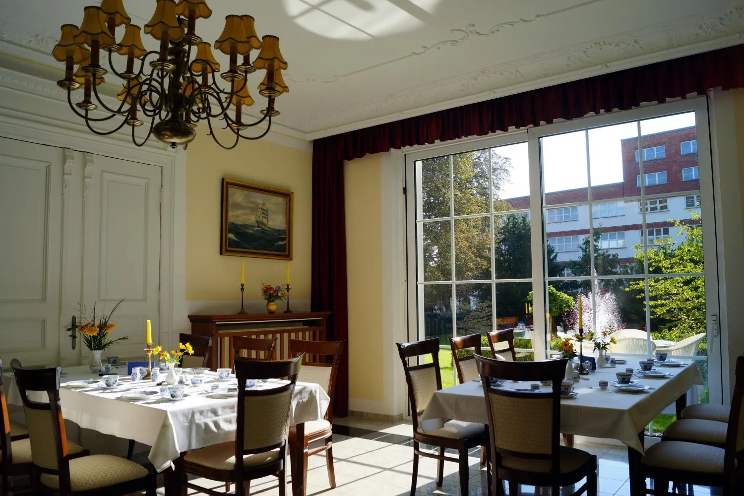 Dining area in Hotel Villa Wittstock