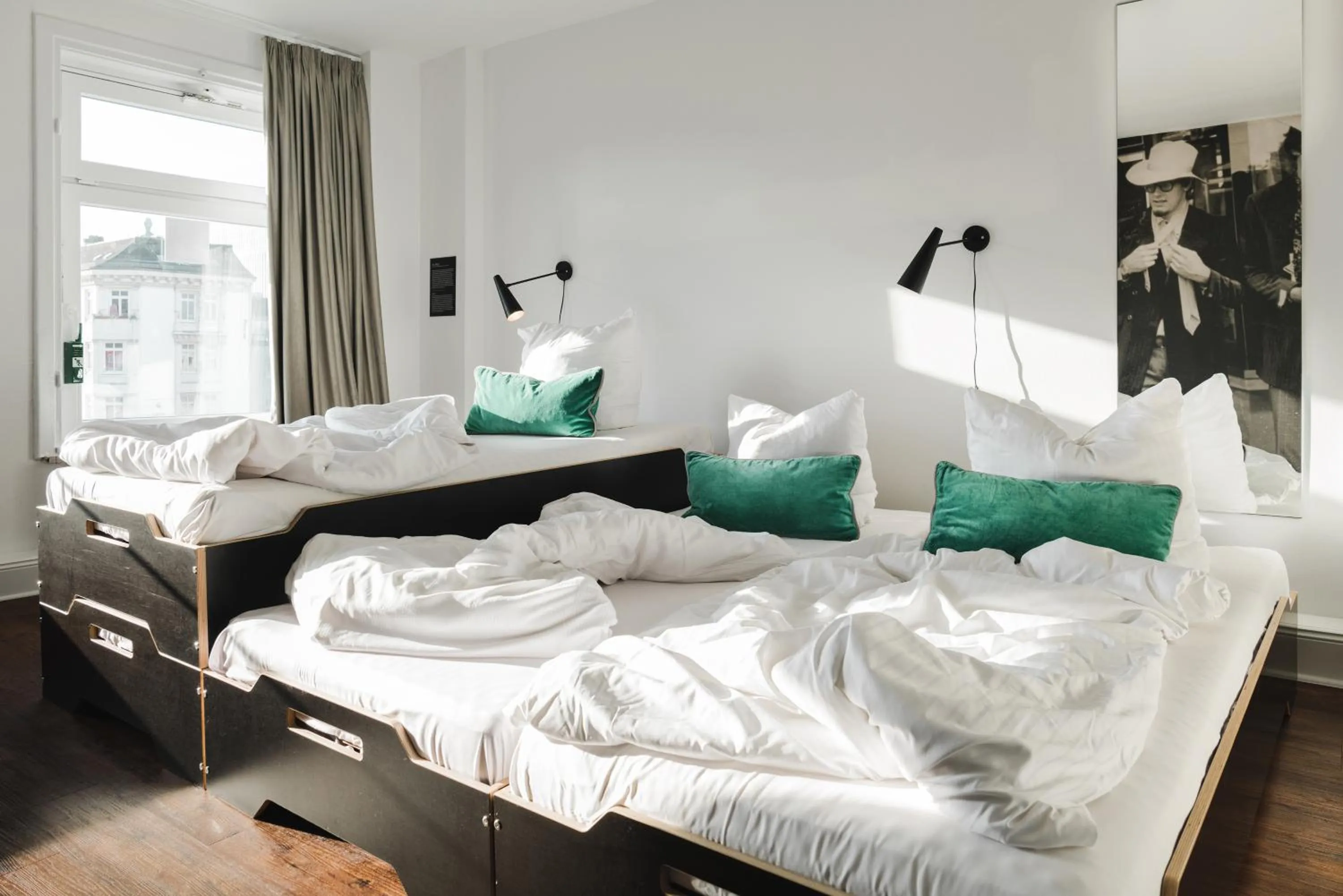 Bed in Pyjama Park St Pauli Hotel und Hostel