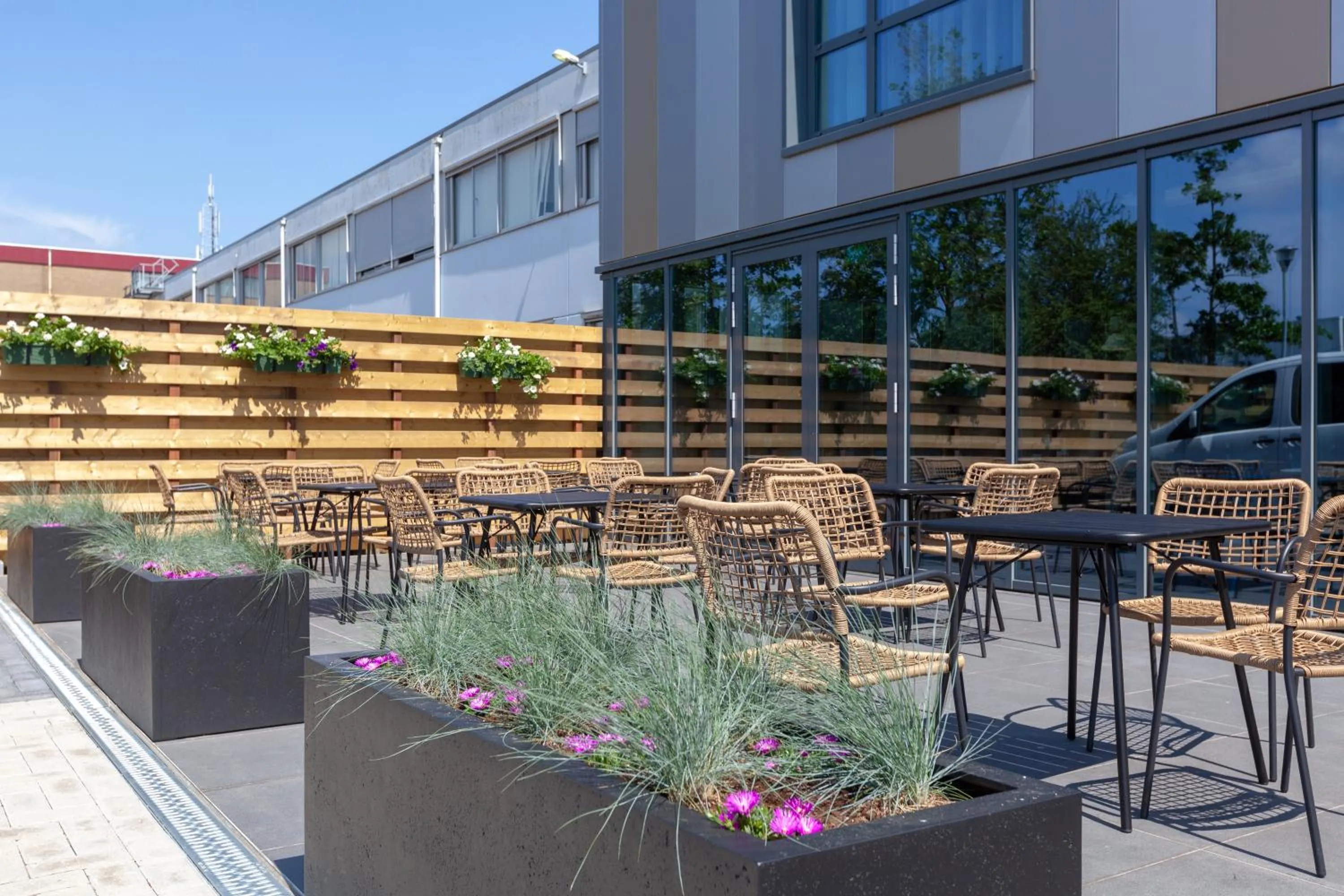 Patio in Best Western Plus Hotel Amstelveen