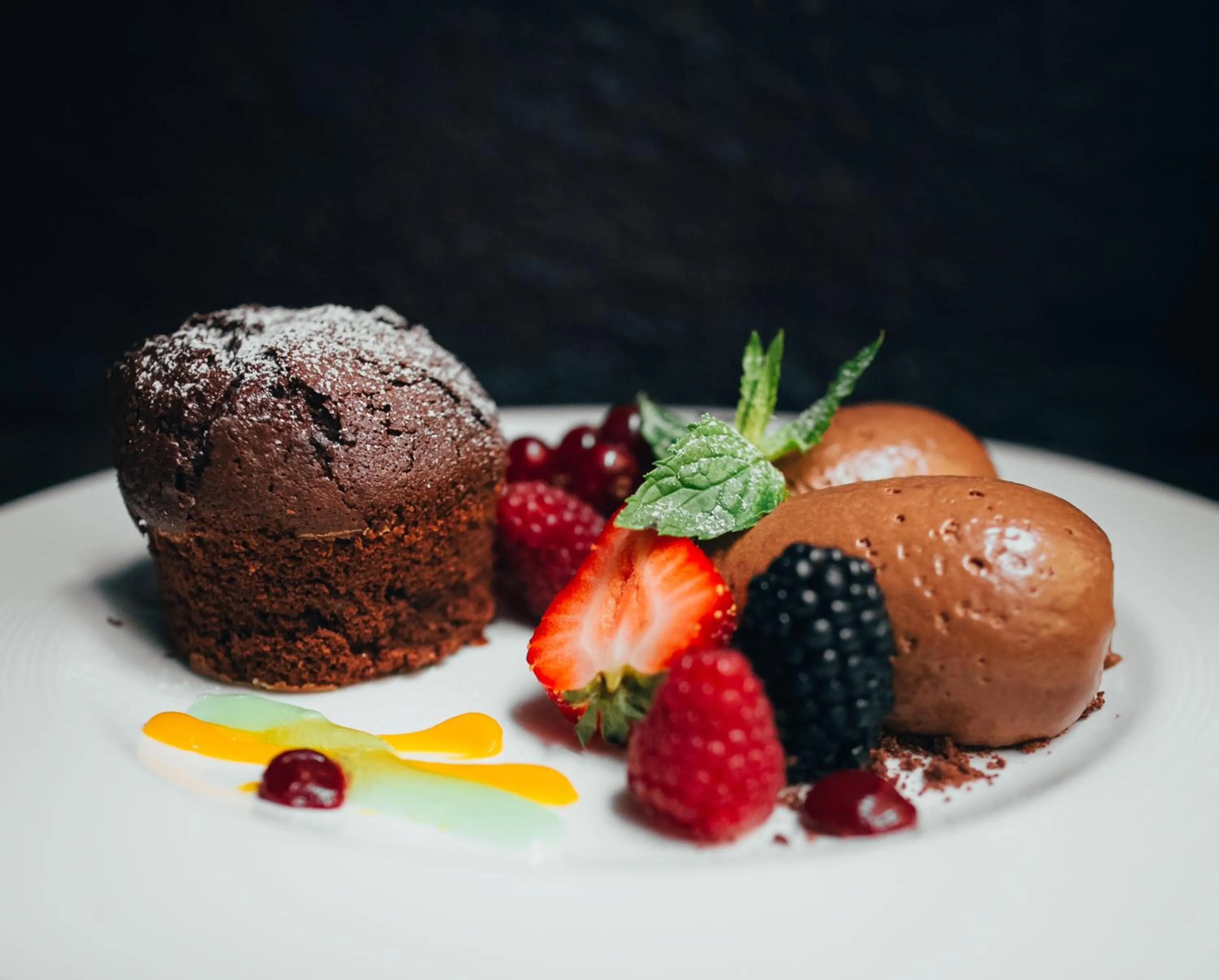 Food and drinks in Romantik Hotel Walhalla