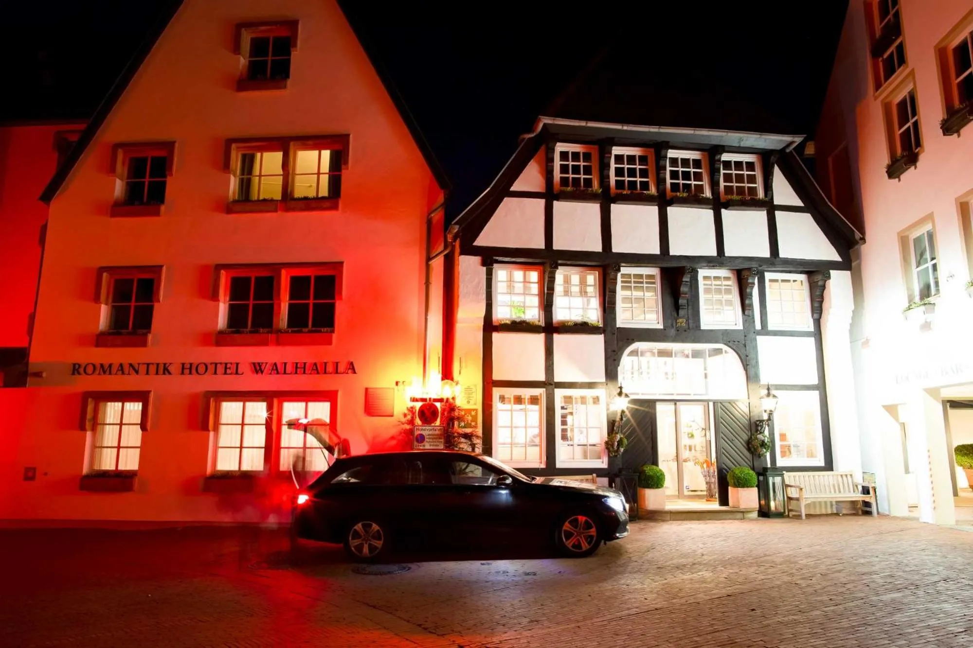 Property building in Romantik Hotel Walhalla