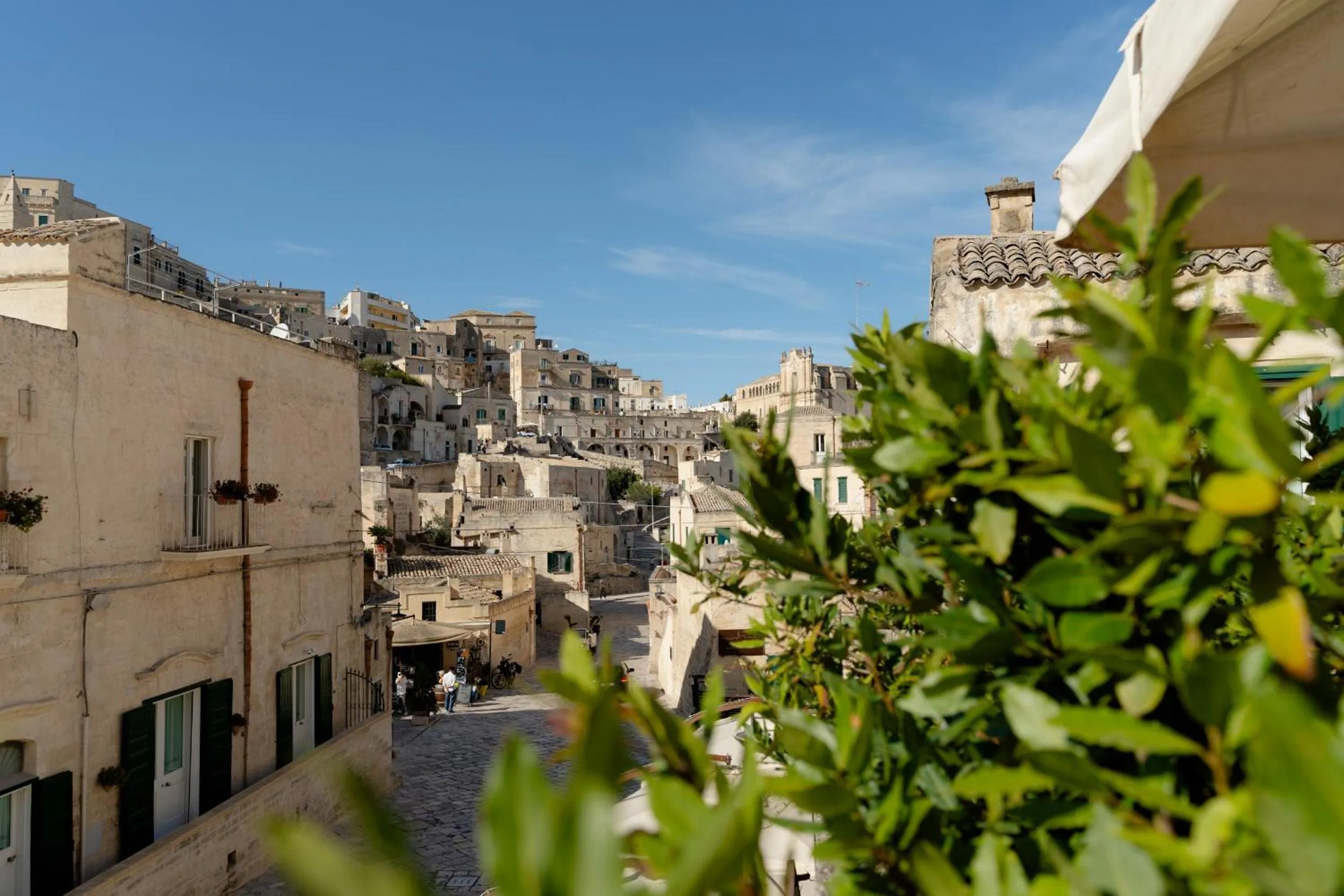 Bird's eye view in Gradelle San Nicola