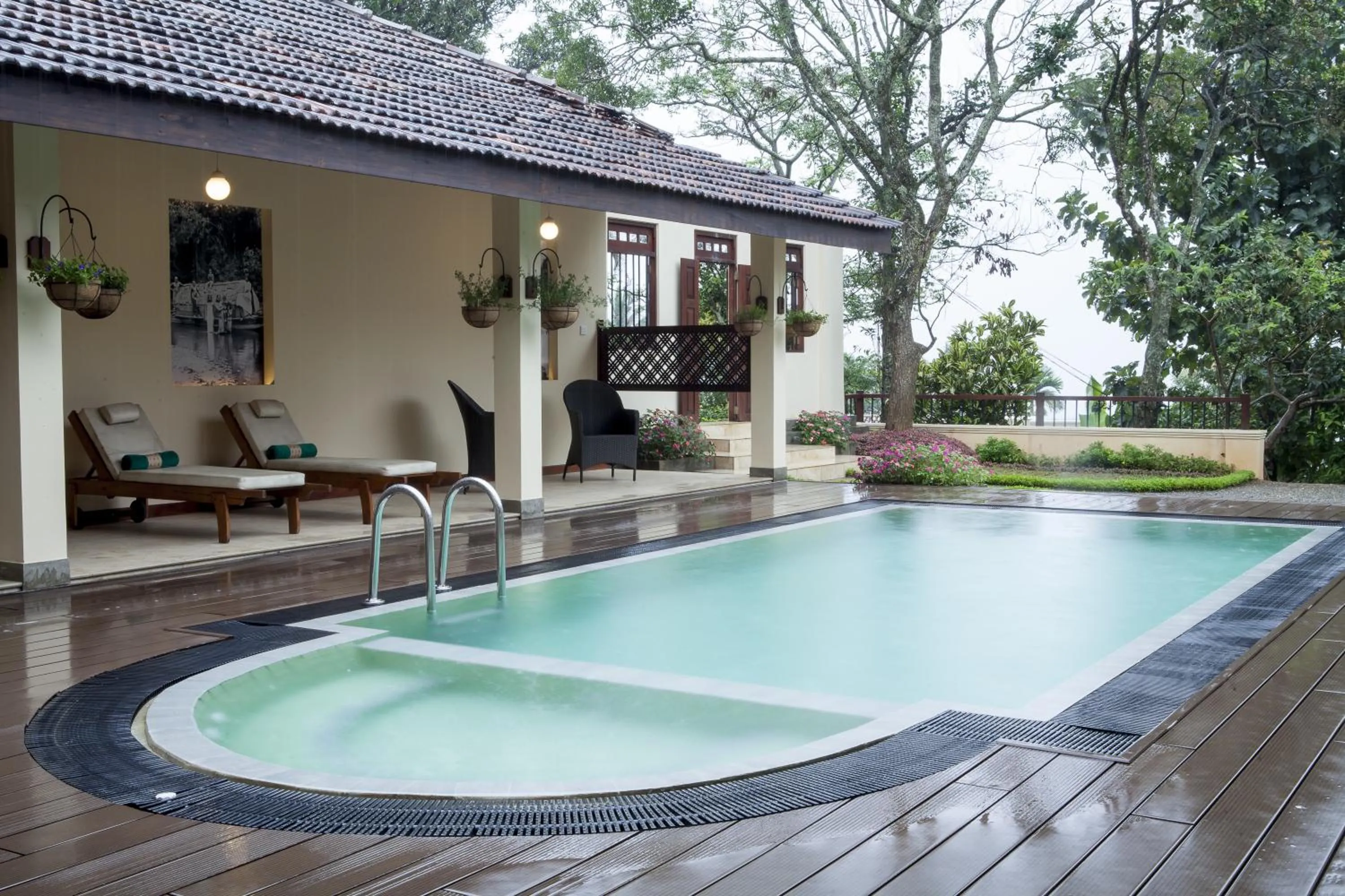 Pool view in Hanthana Boutique Villa by Amaya