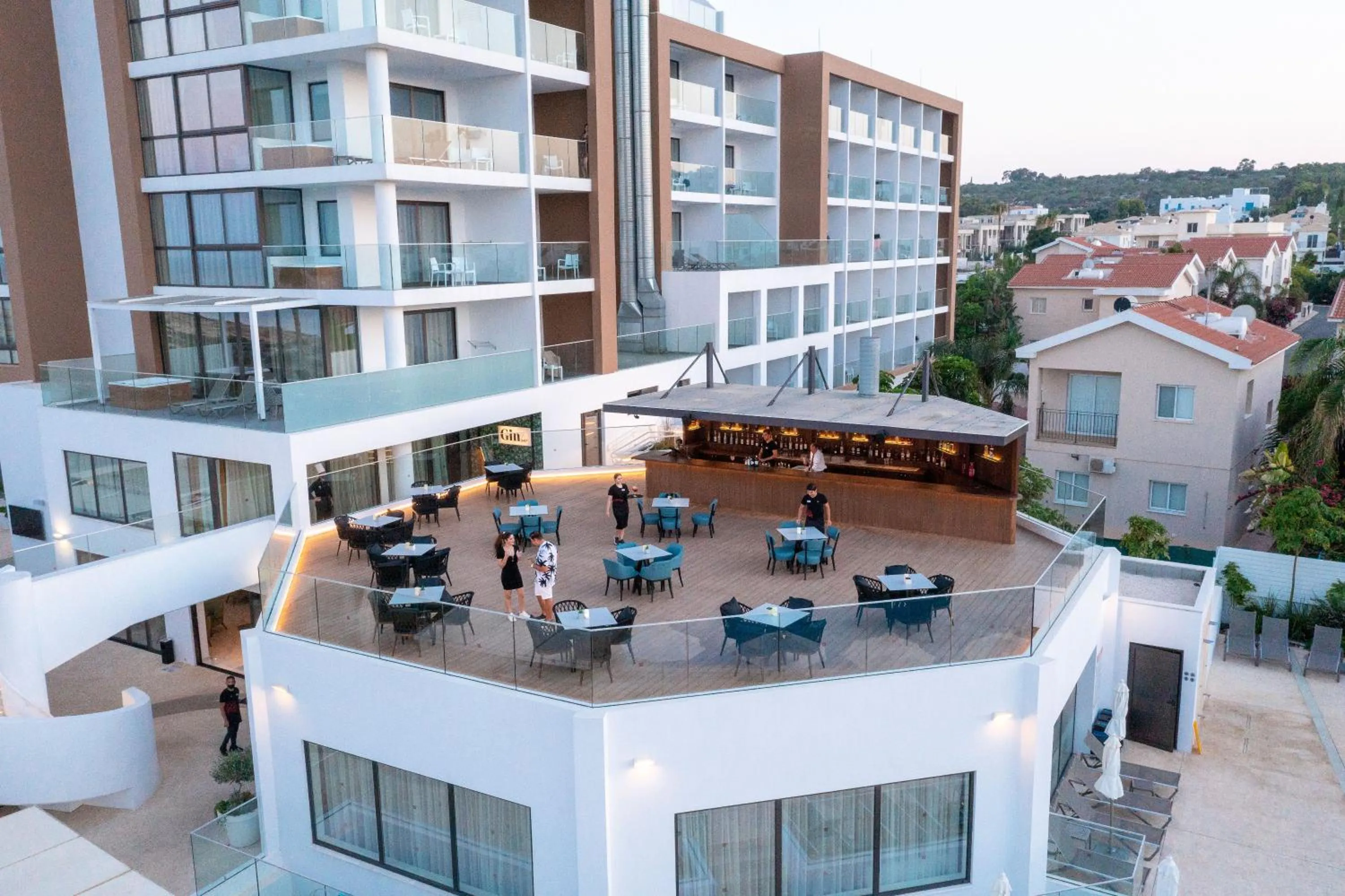 Balcony/Terrace in Leonardo Crystal Cove Hotel & Spa – Adults only