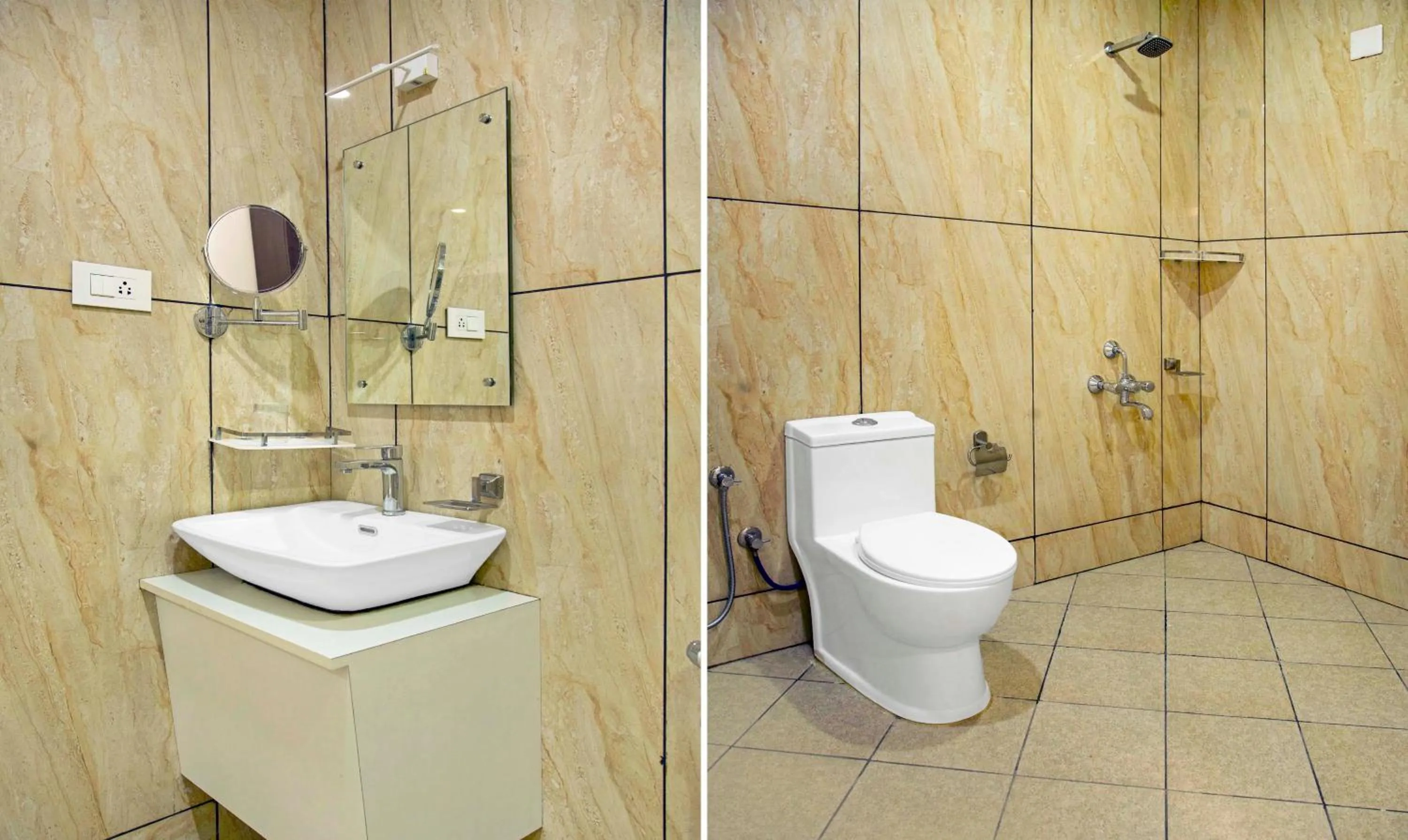 Bathroom in Treebo Kumily Gate Thekkady