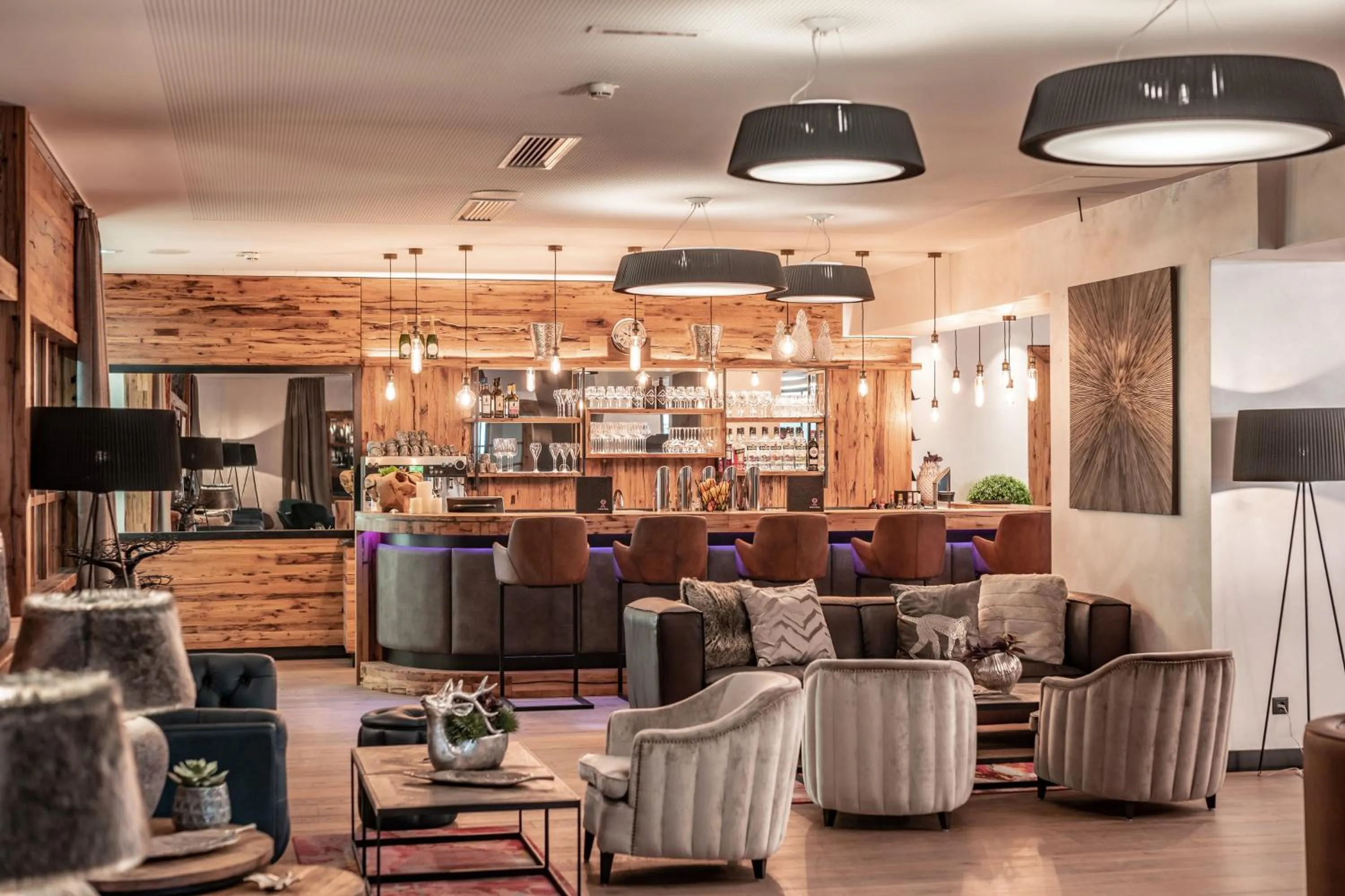 Lobby or reception in Hotel Adapura Wagrain