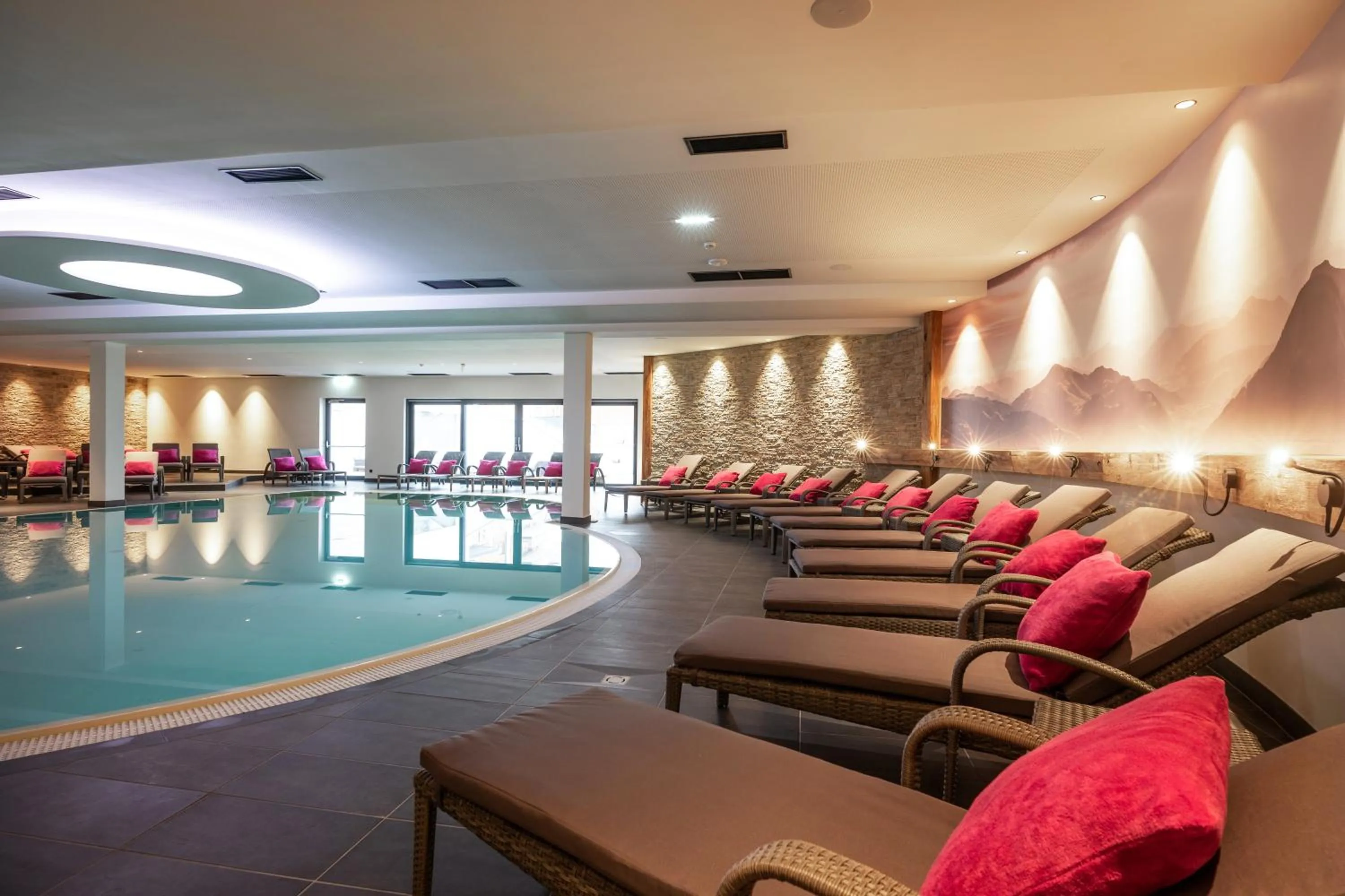 Swimming pool in Hotel Adapura Wagrain