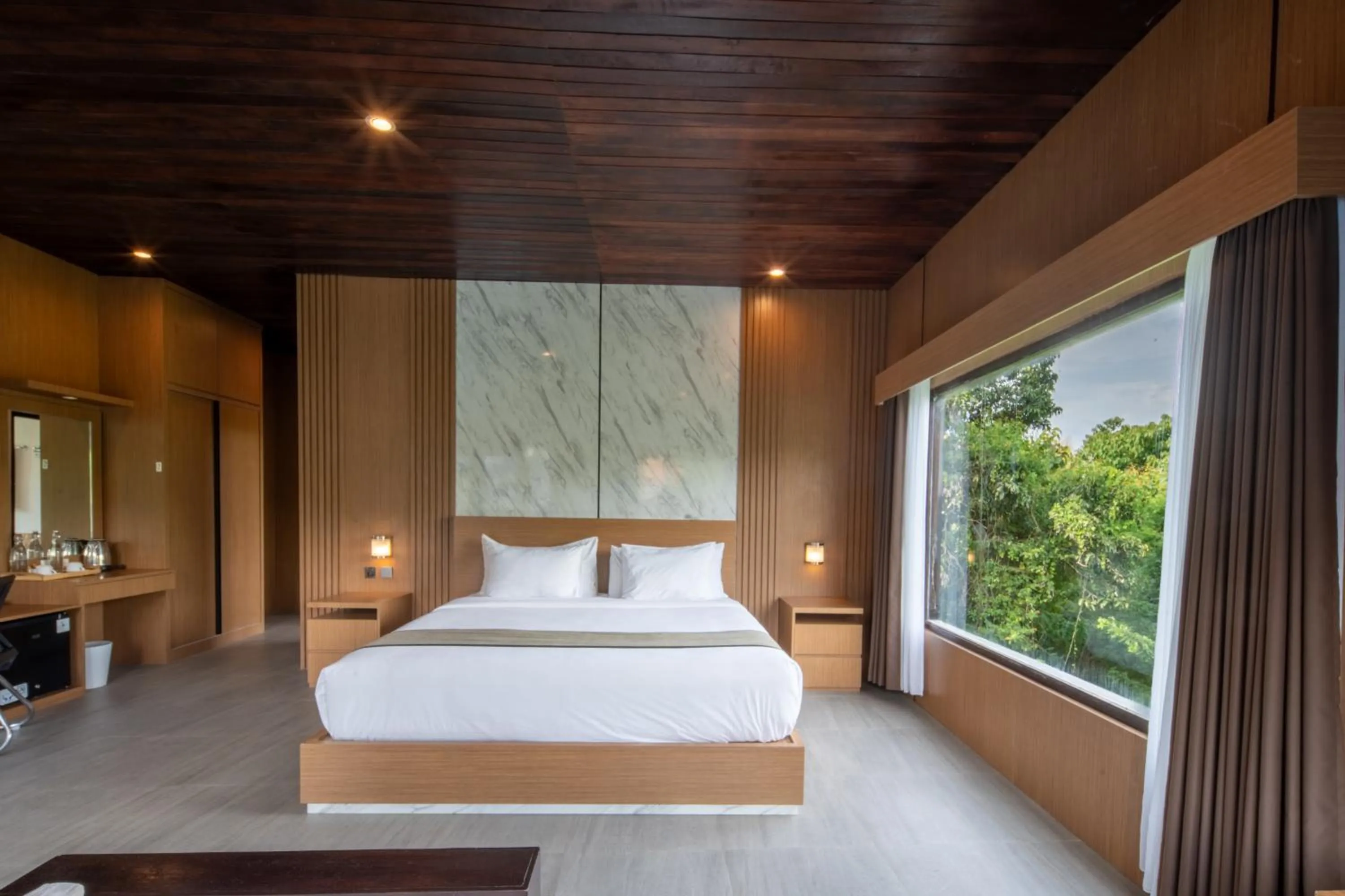 Bed in Abasan Hill Hotel and Spa