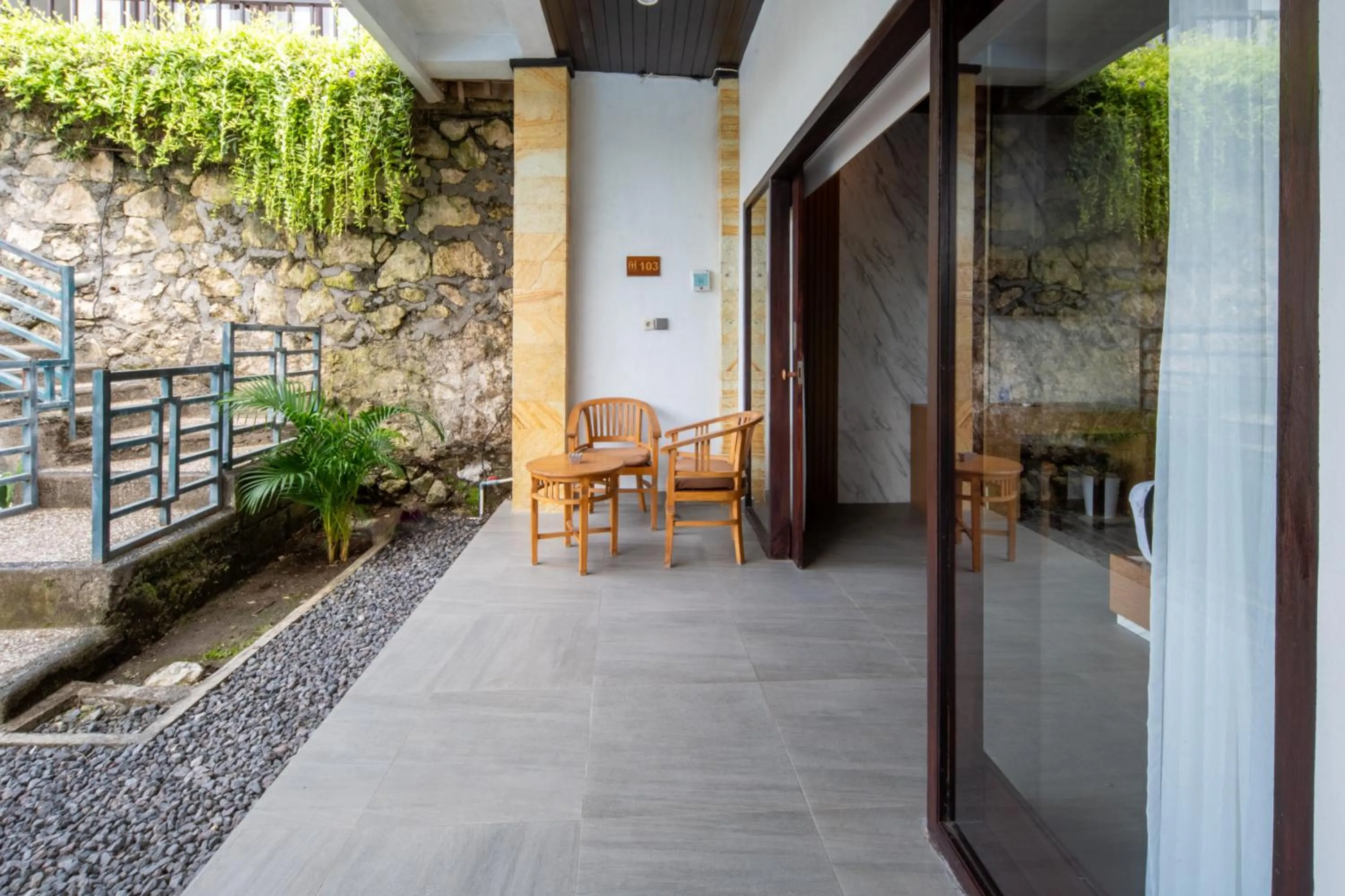 Balcony/Terrace in Abasan Hill Hotel and Spa