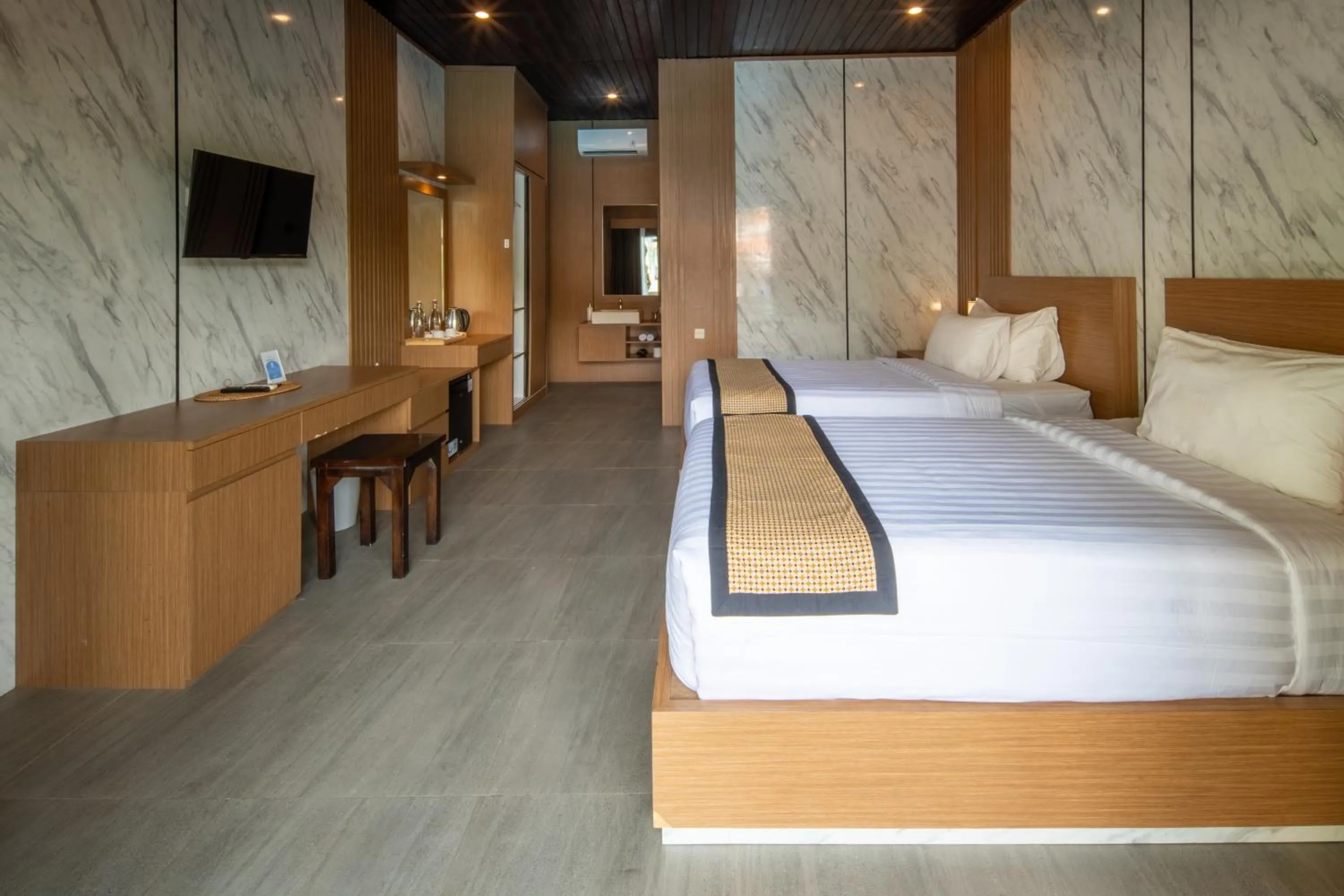 Bed in Abasan Hill Hotel and Spa