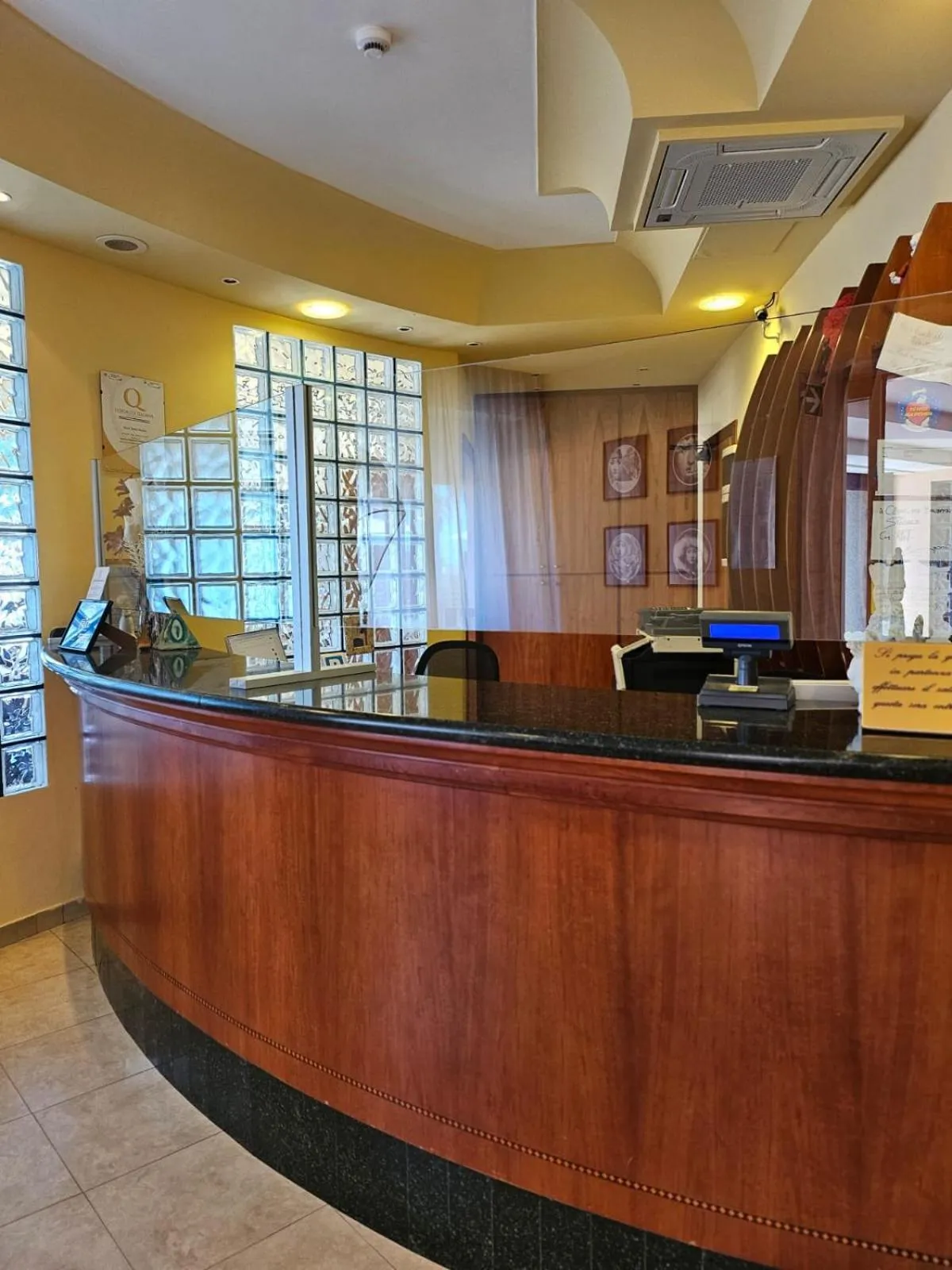 Lobby or reception in Hotel Stella Marina