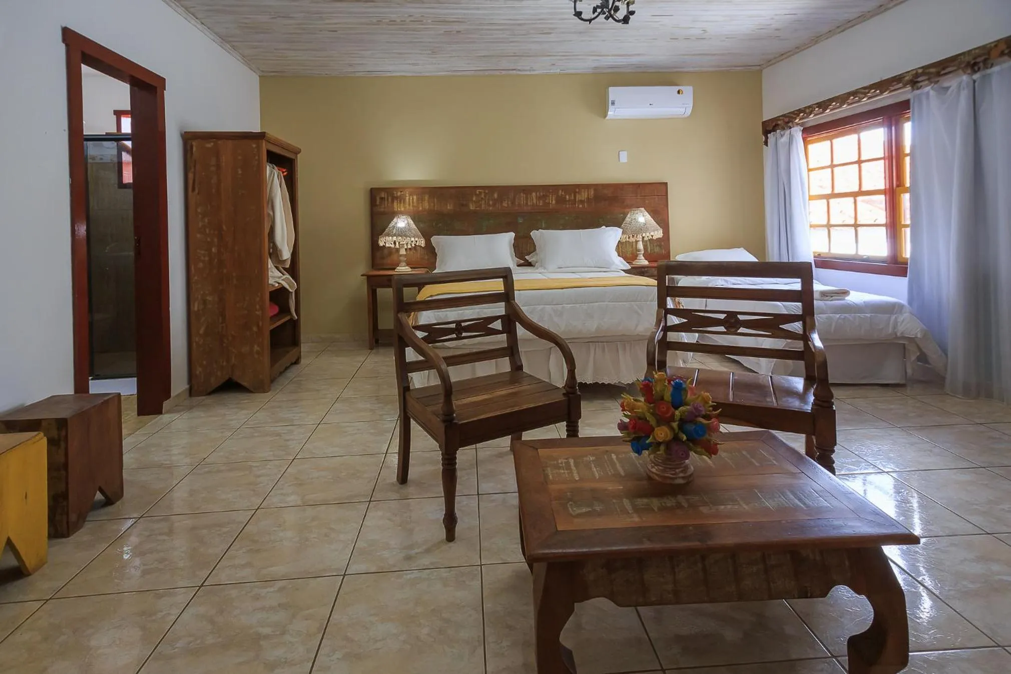 Bed in Pousada Neuza Barbosa