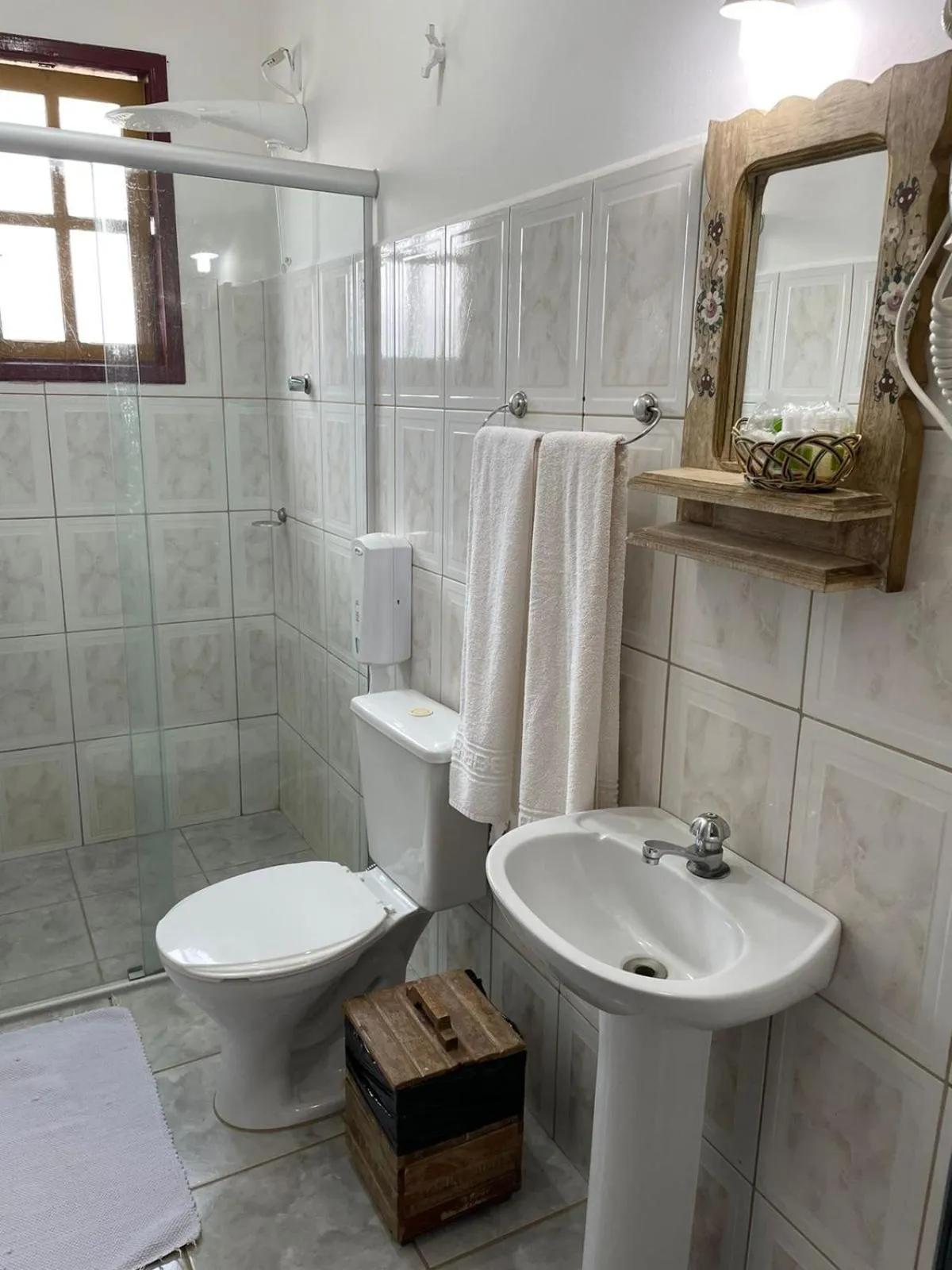 Shower in Pousada Neuza Barbosa