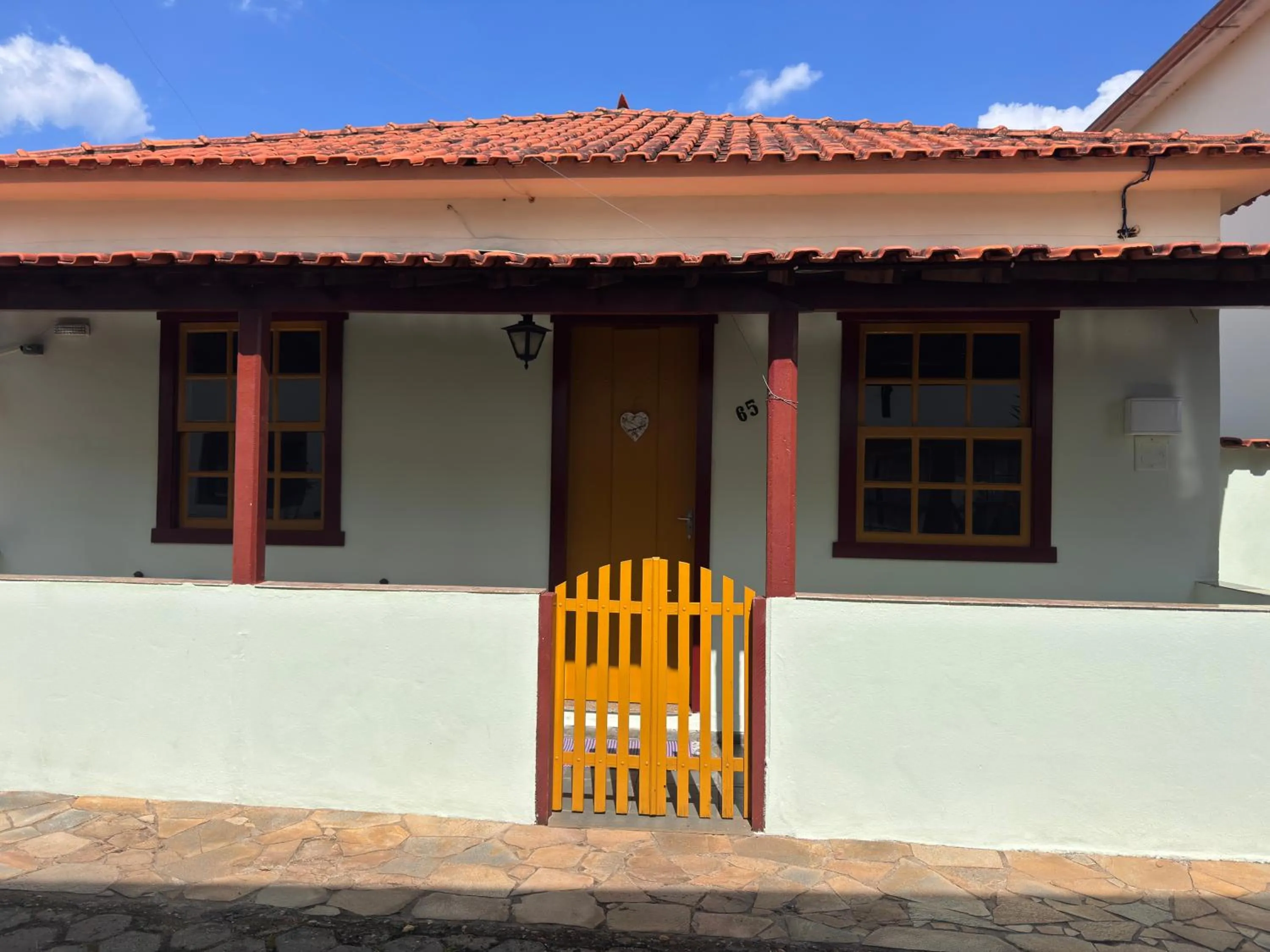 Property building in Pousada Neuza Barbosa