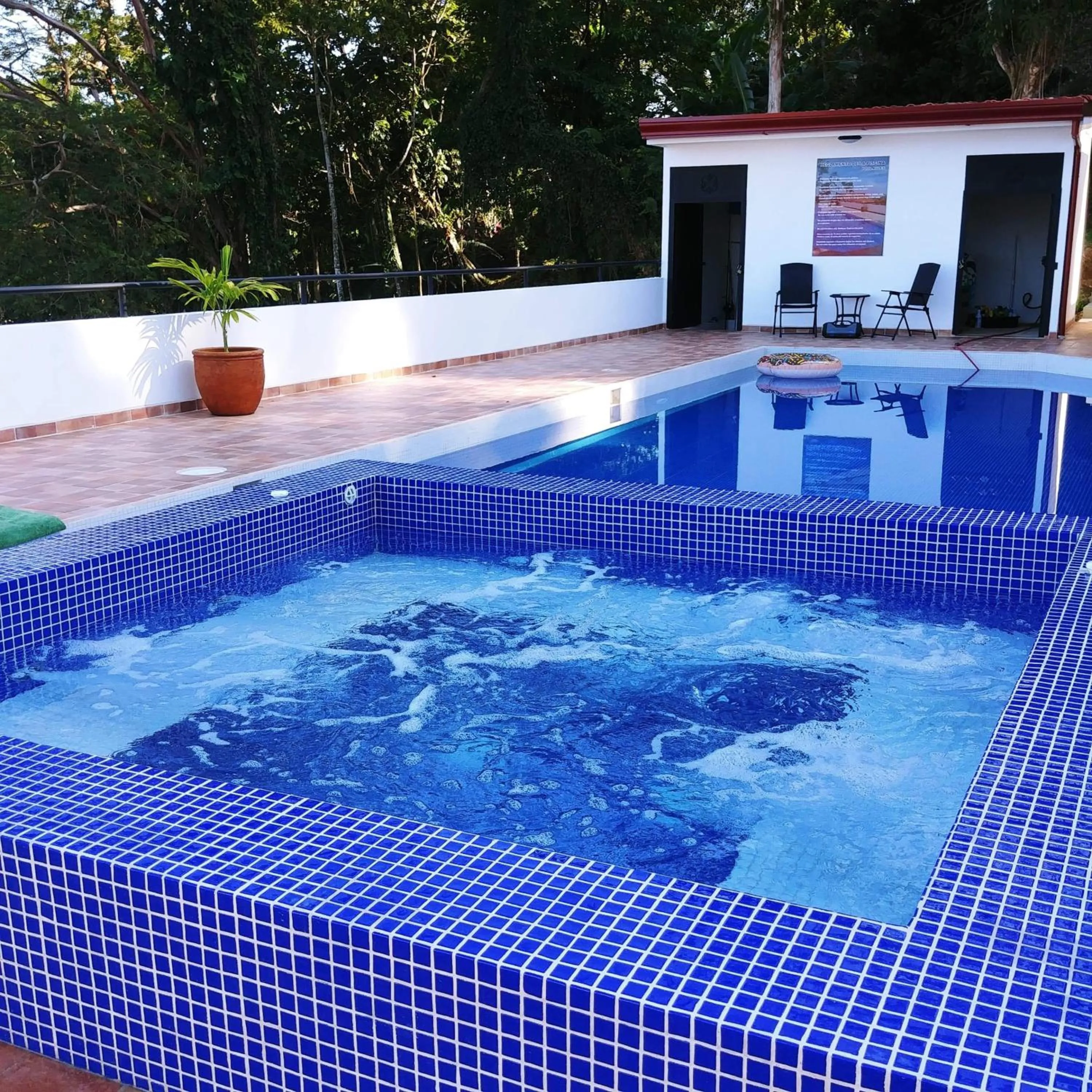 Swimming pool in Hotel Los Cielos Del Caribe
