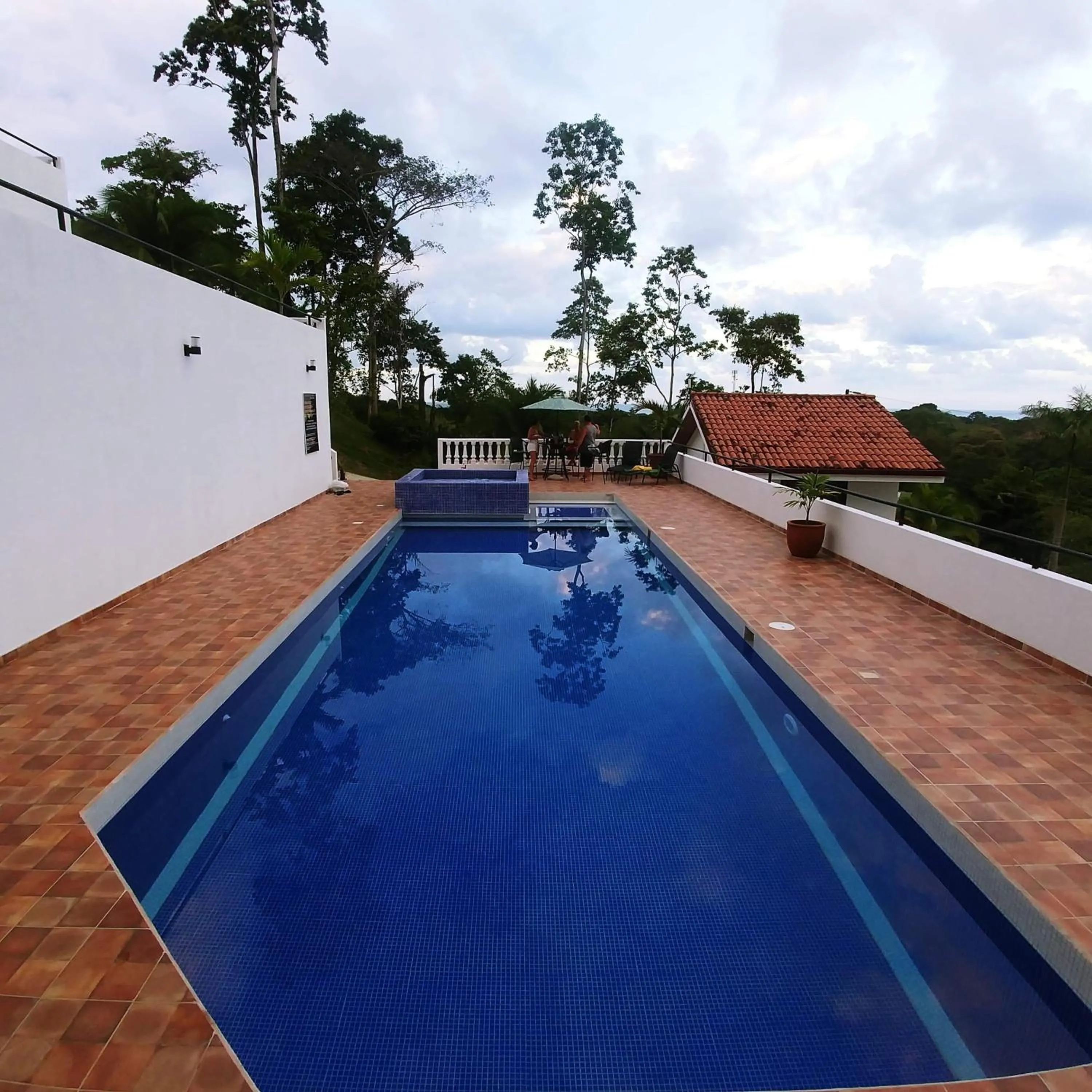 Swimming pool in Hotel Los Cielos Del Caribe