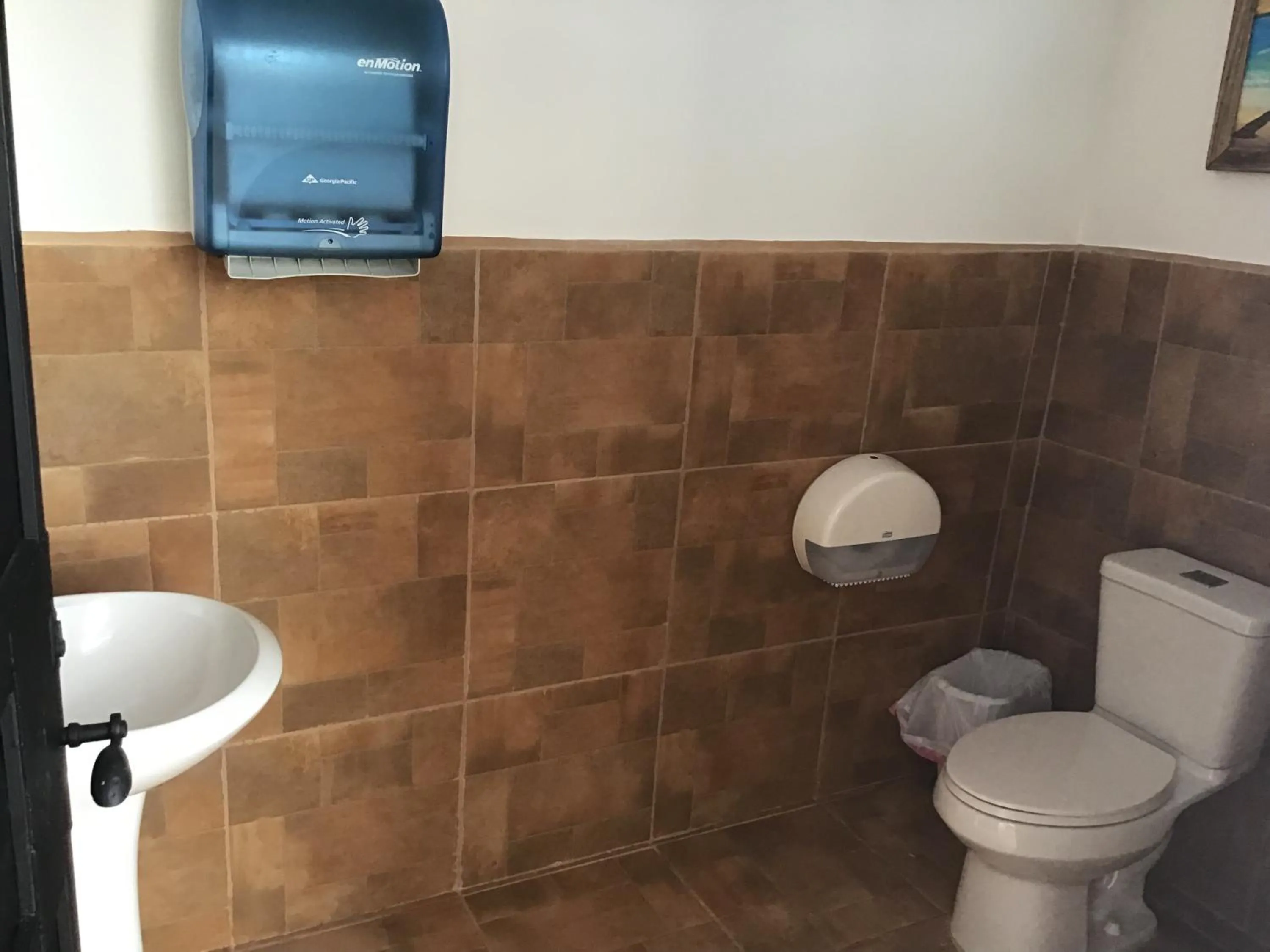 Toilet in Hotel Los Cielos Del Caribe