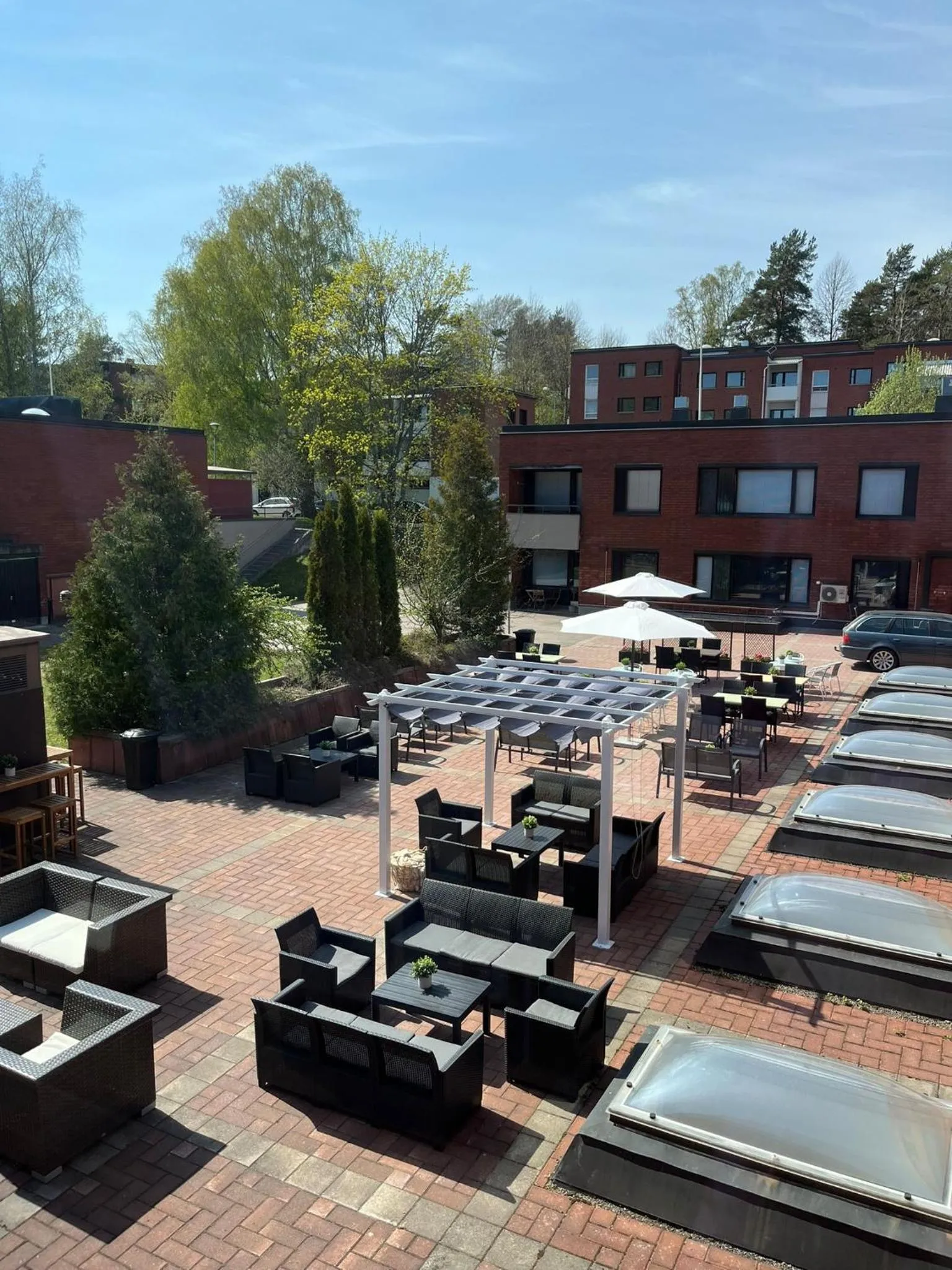 Balcony/Terrace in Hotel Haaga Central Park