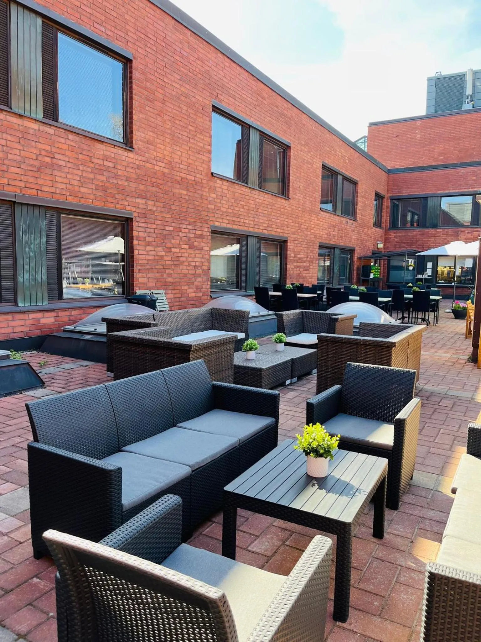 Balcony/Terrace in Hotel Haaga Central Park