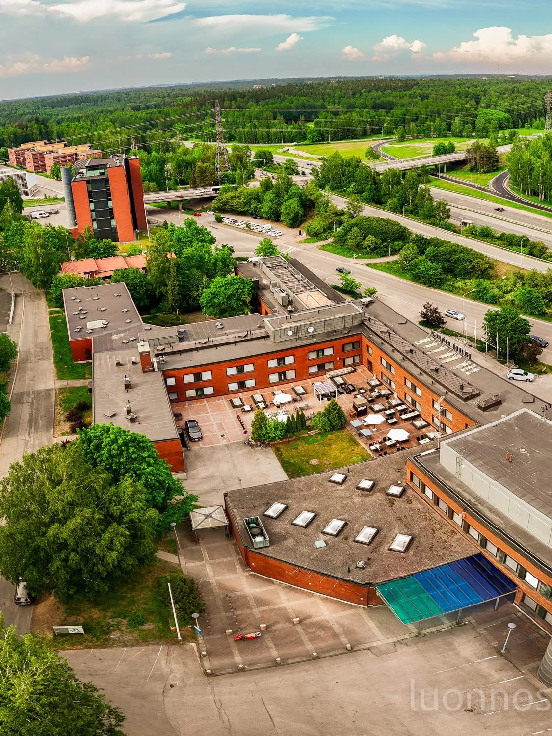 Balcony/Terrace in Hotel Haaga Central Park
