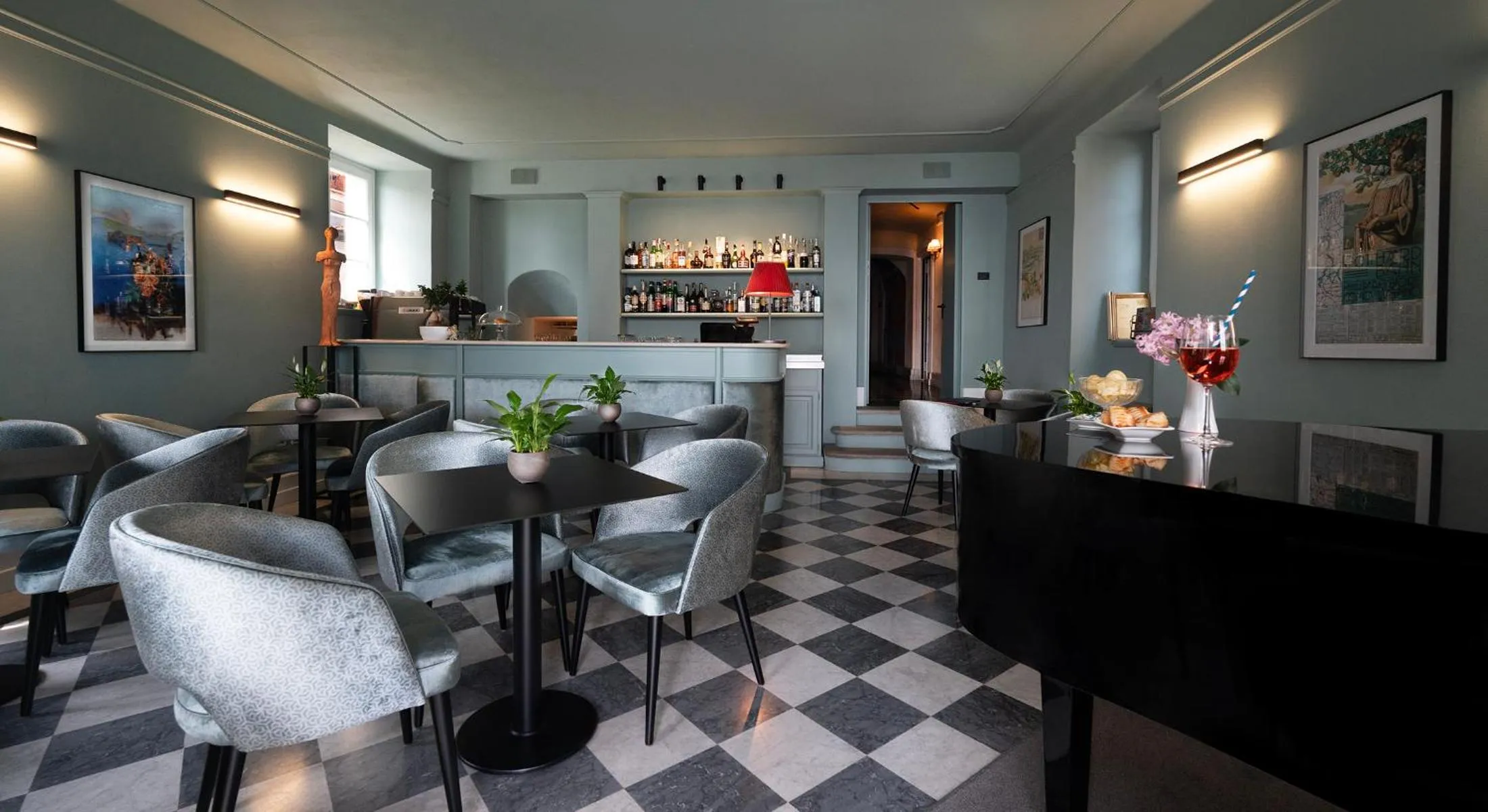 Lounge or bar in Residenza dei Fiori