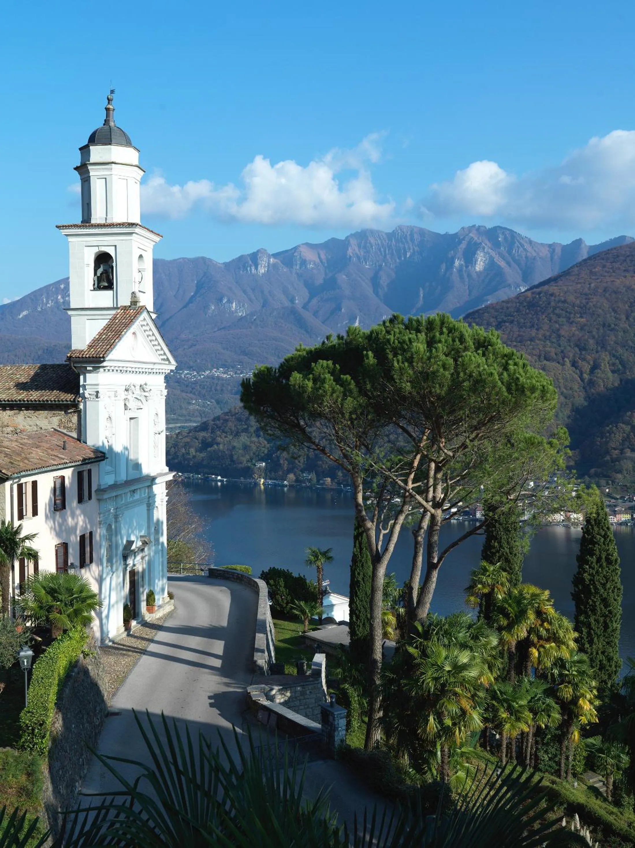 Property building in Relais Castello di Morcote