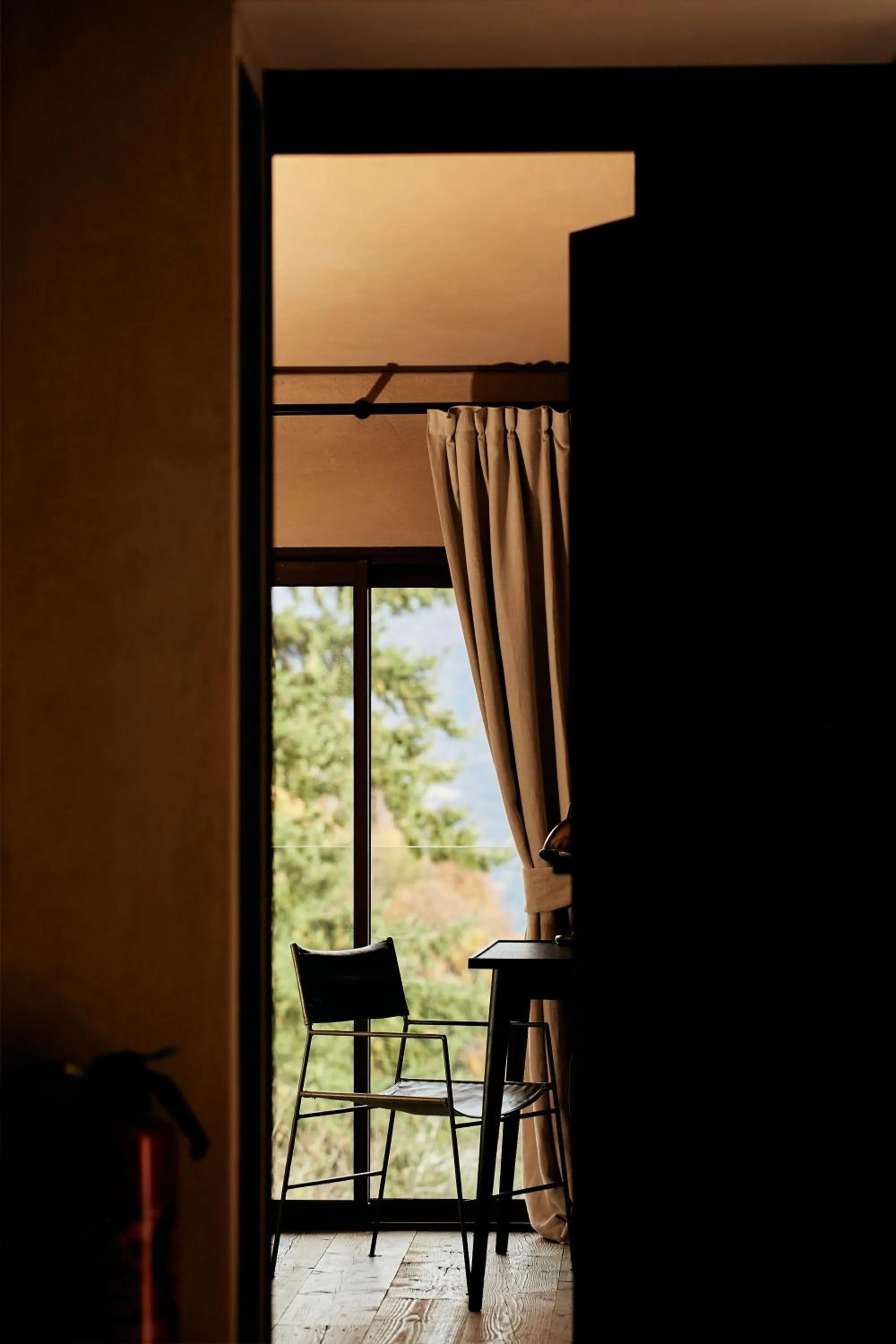 Bedroom in Relais Castello di Morcote