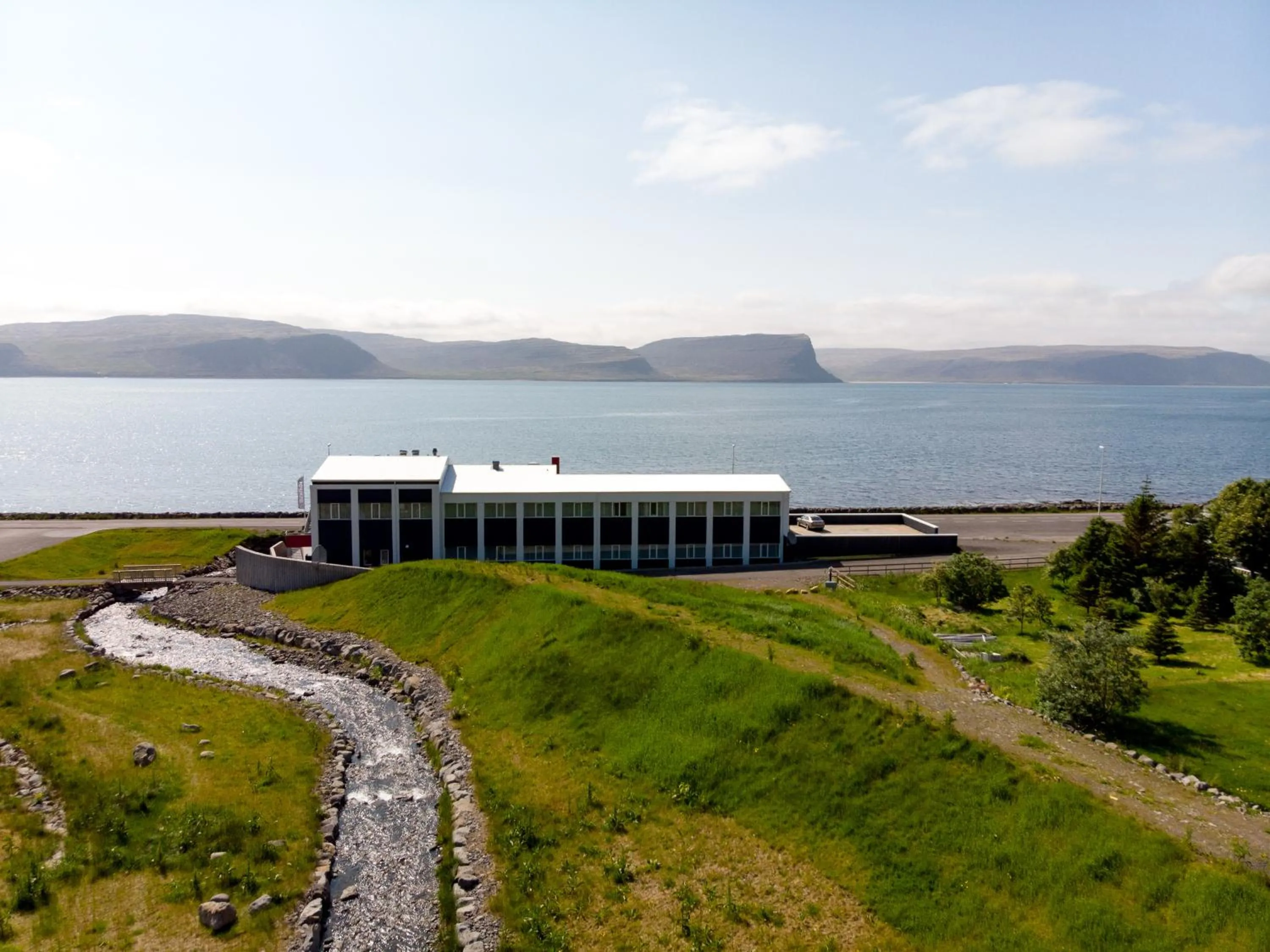 Bird's eye view in Fosshotel Westfjords