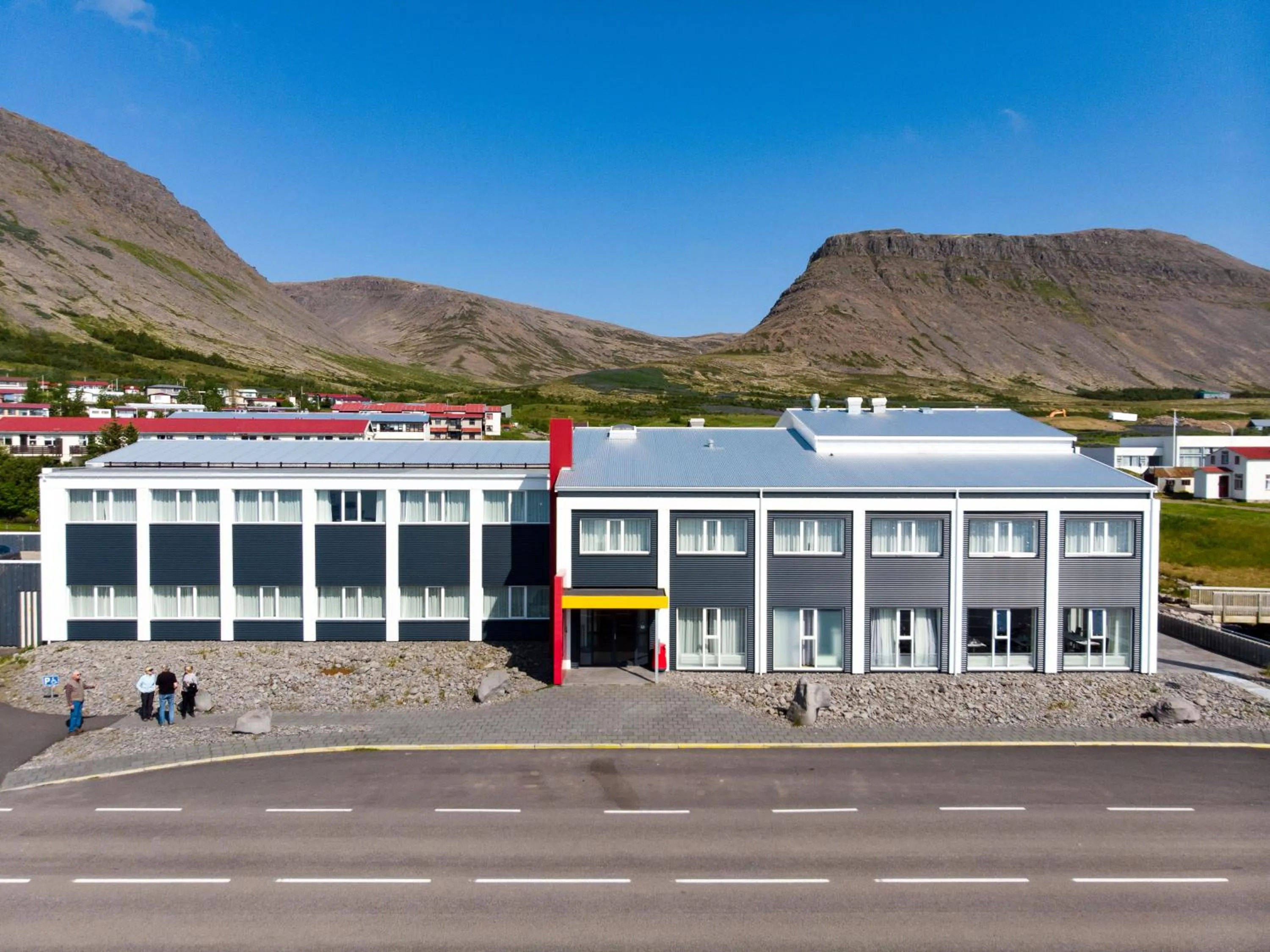 Facade/entrance in Fosshotel Westfjords