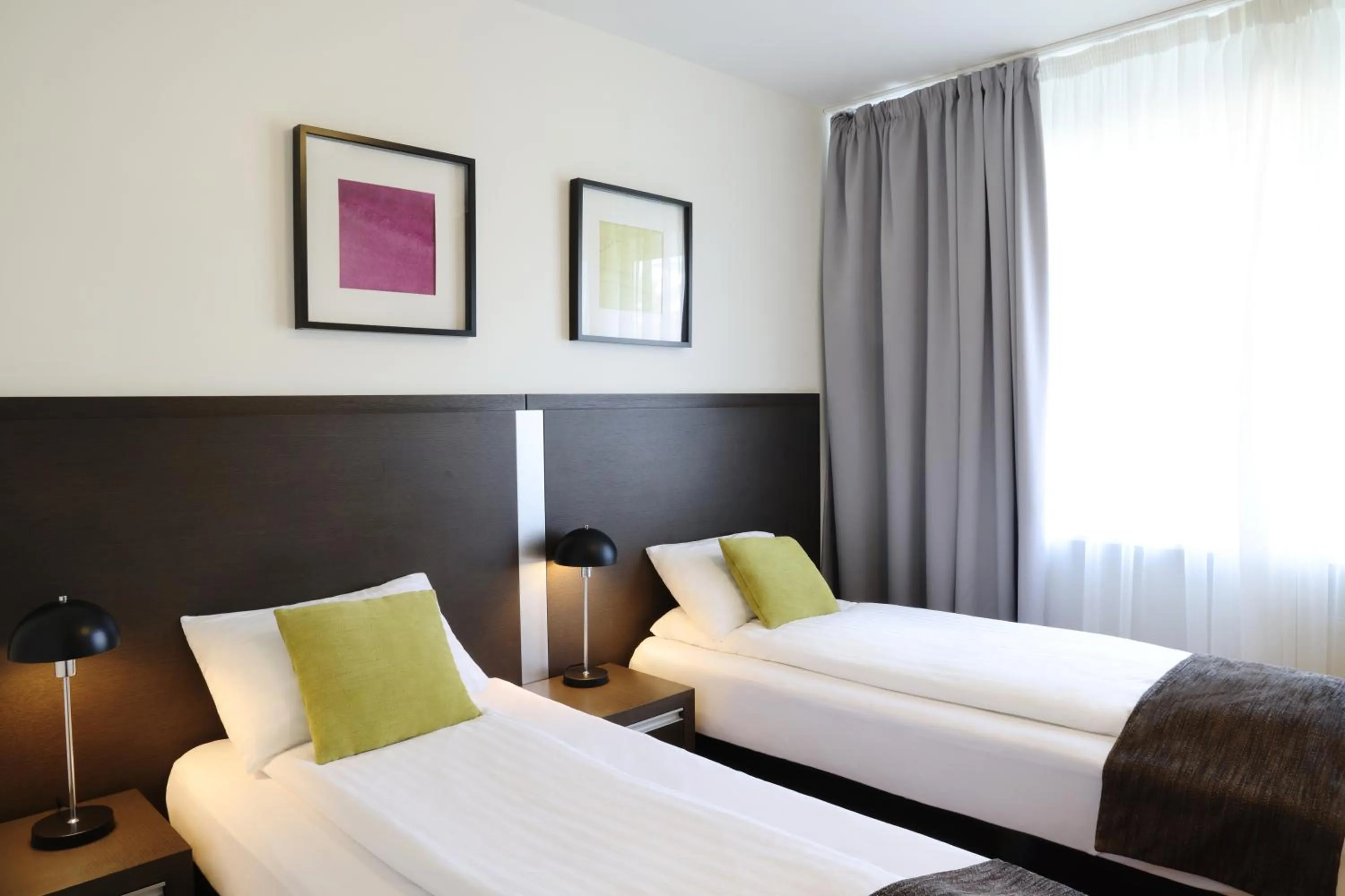 Bed in Fosshotel Westfjords