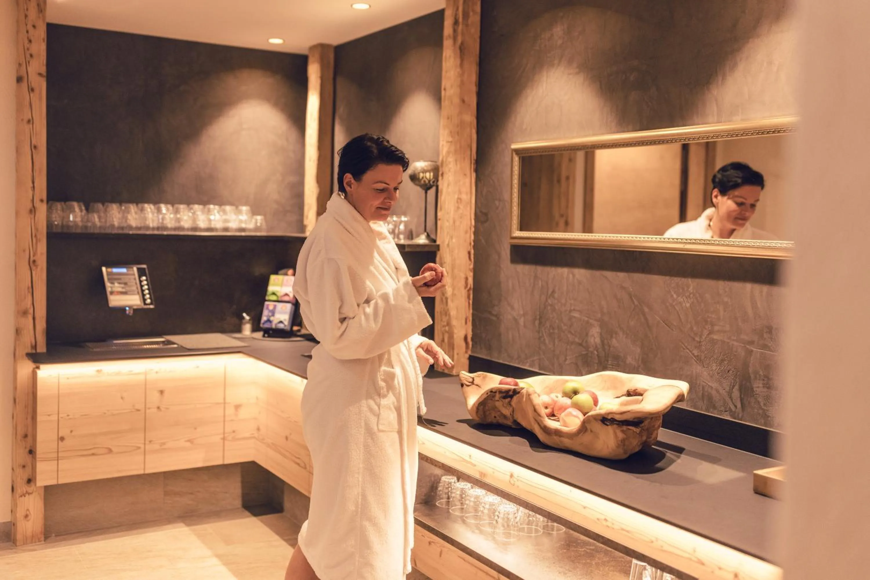 Spa and wellness centre/facilities in Hotel Weisseespitze