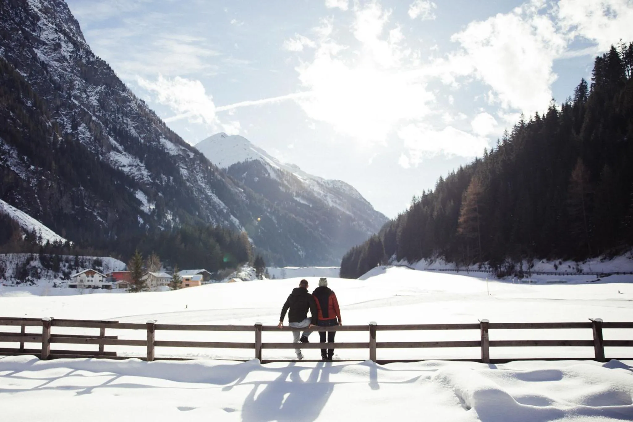 View (from property/room) in Hotel Weisseespitze