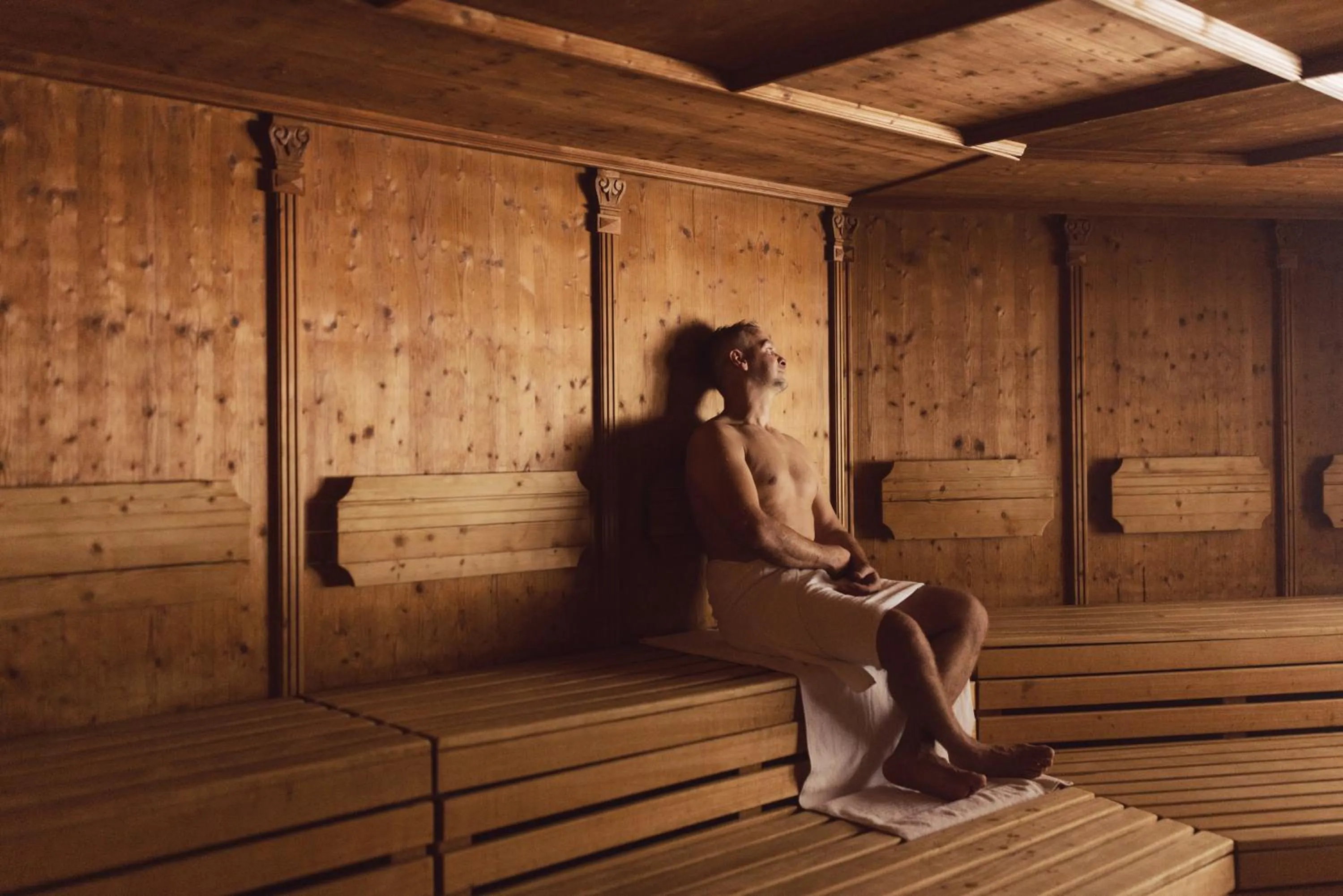 Sauna in Hotel Weisseespitze