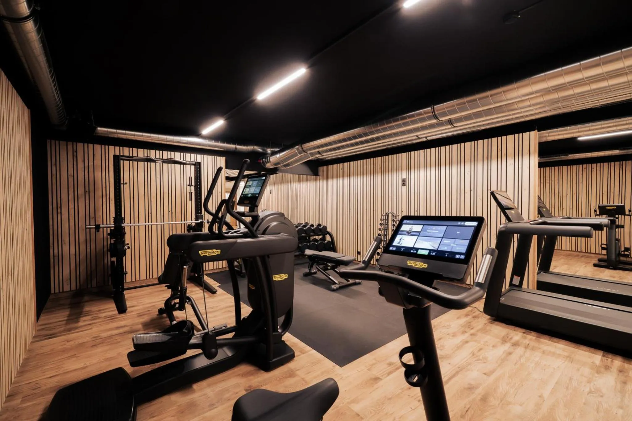 Fitness centre/facilities in Hotel Weisseespitze
